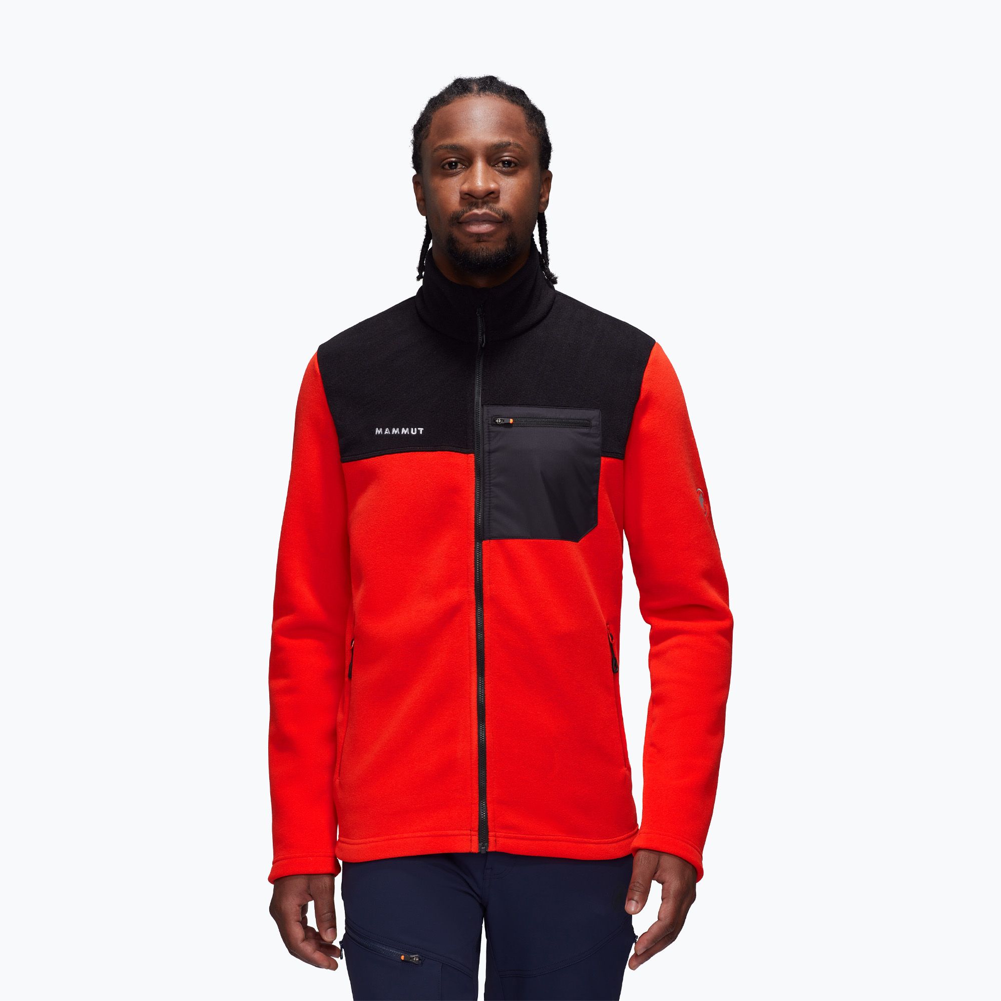 Bluza trekkingowa męska Mammut Innominata ML mammut red/black 