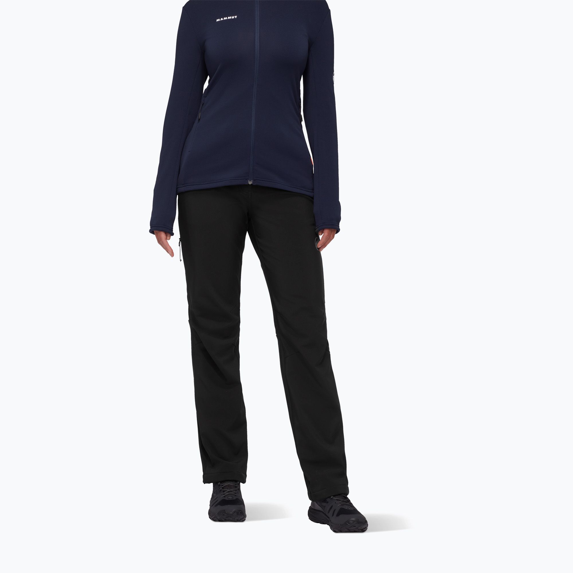 Spodnie softshell damskie Mammut Runbold Winter SO black 