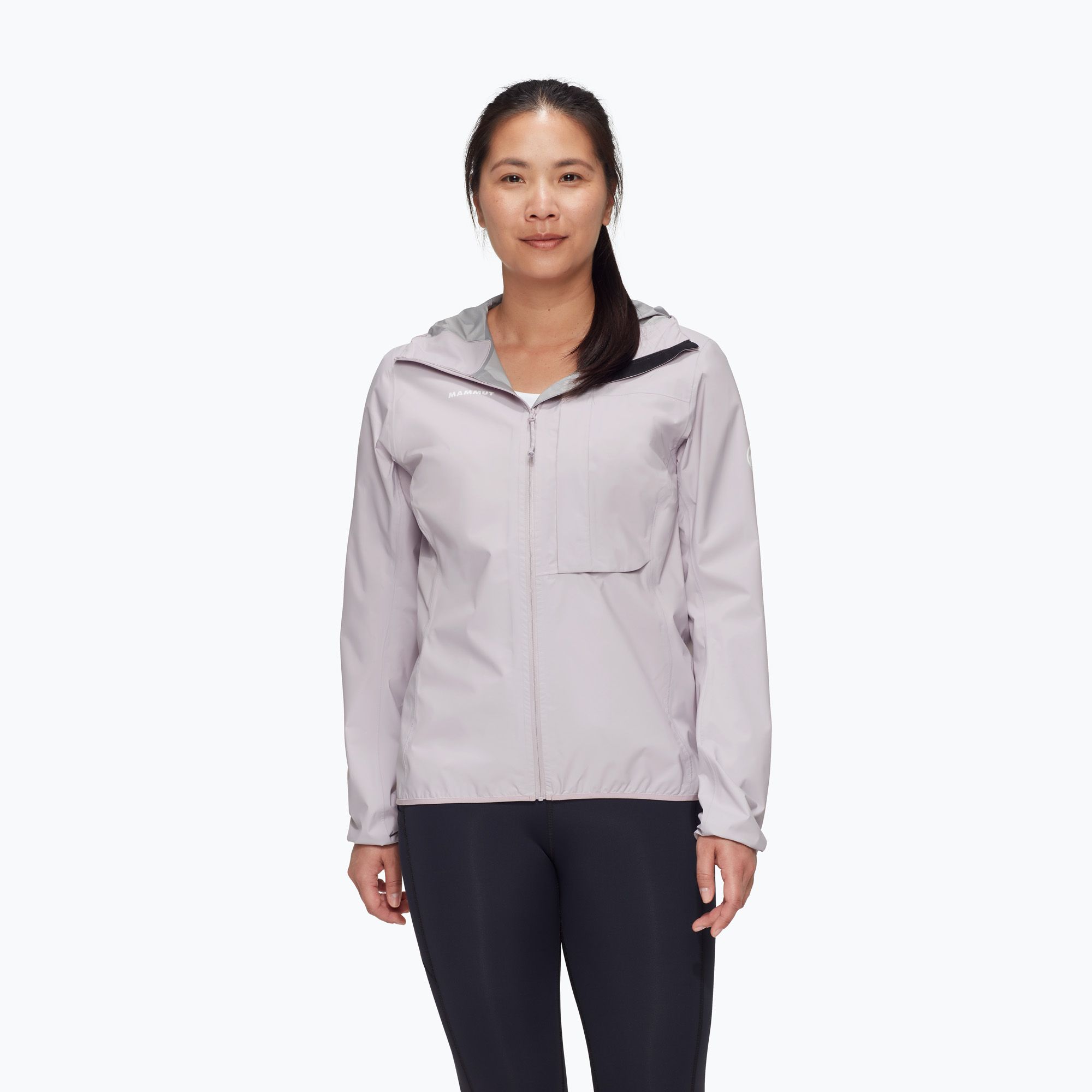 Kurtka przeciwdeszczowa damska Mammut Ducan Light HS Hooded alpine calamint 