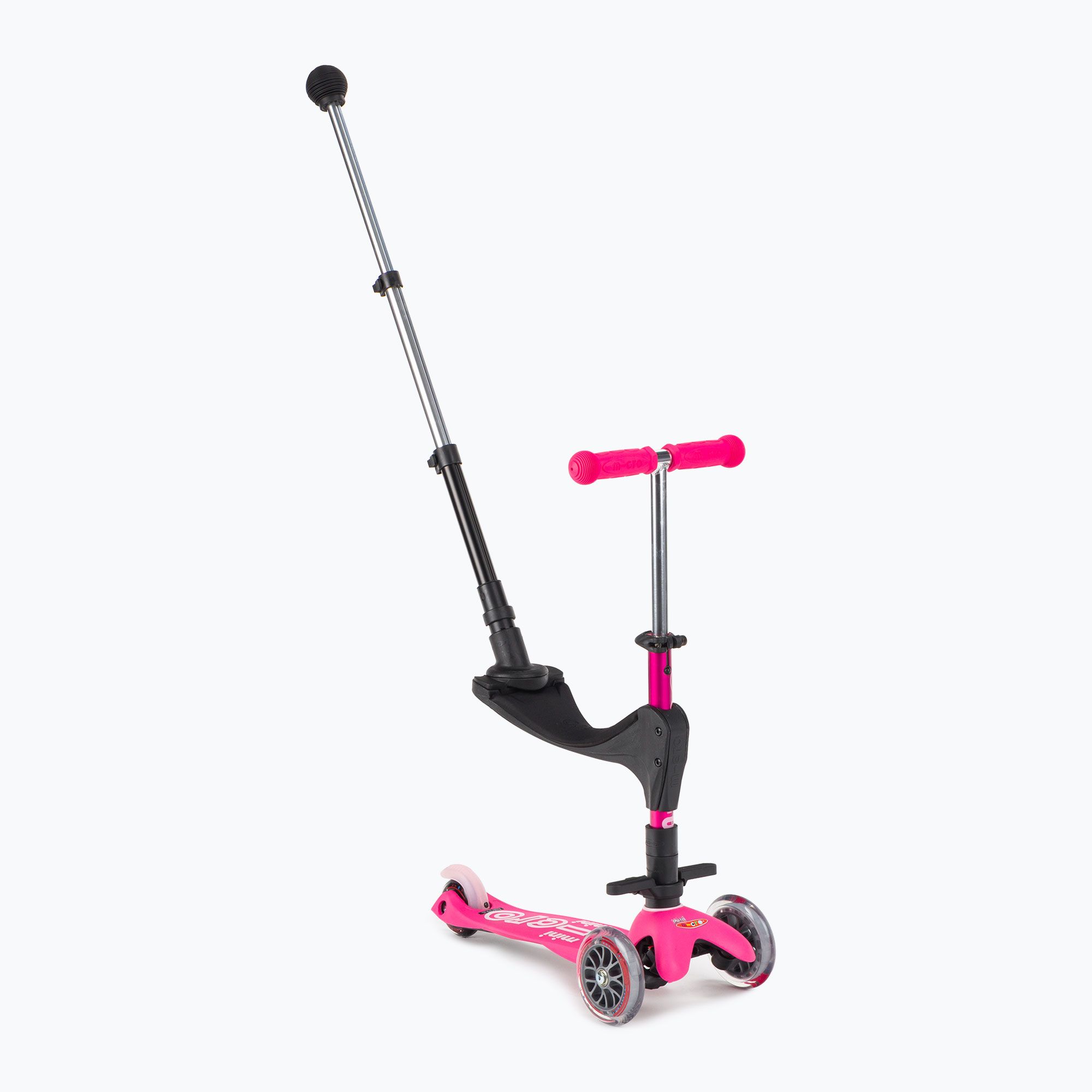 Hulajnoga trójkołowa dziecięca Micro Mini 3in1 Deluxe Plus pink 