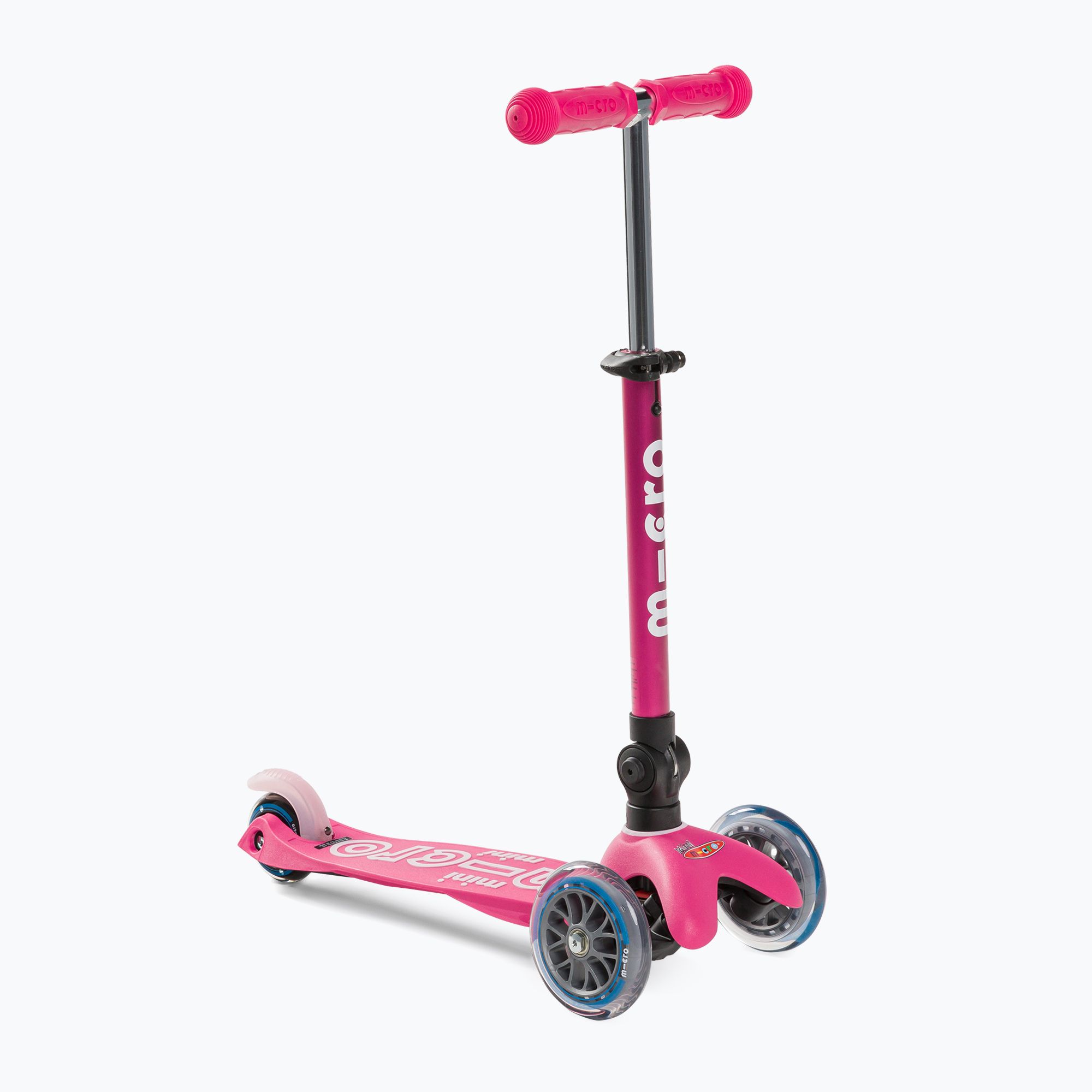 Hulajnoga trójkołowa dziecięca Micro Mini Deluxe Foldable pink 