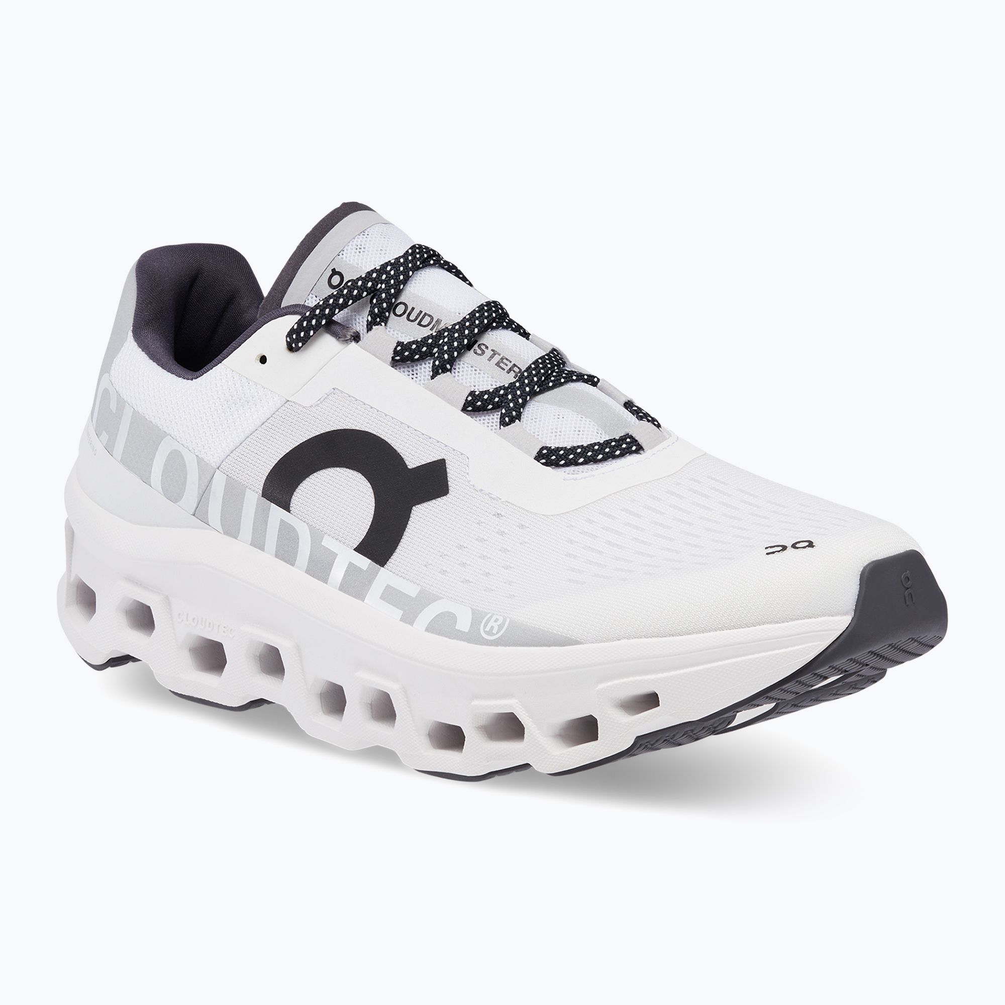 Buty do biegania męskie On Running Cloudmonster allwhite 
