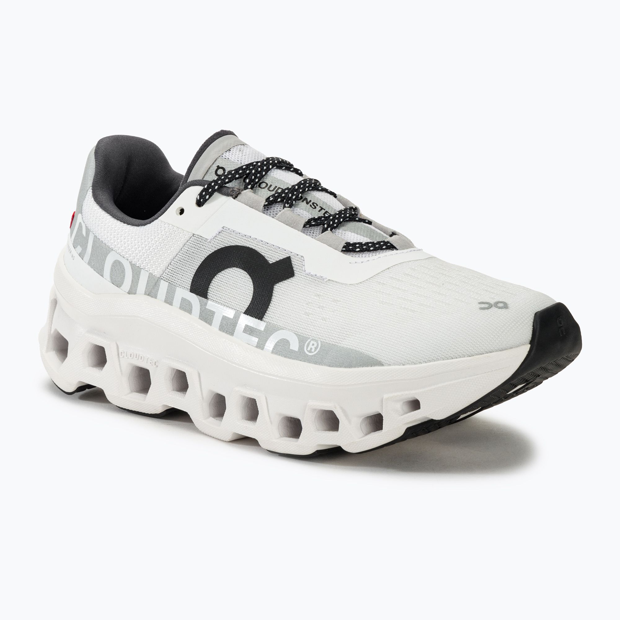 Buty do biegania damskie On Running Cloudmonster allwhite 