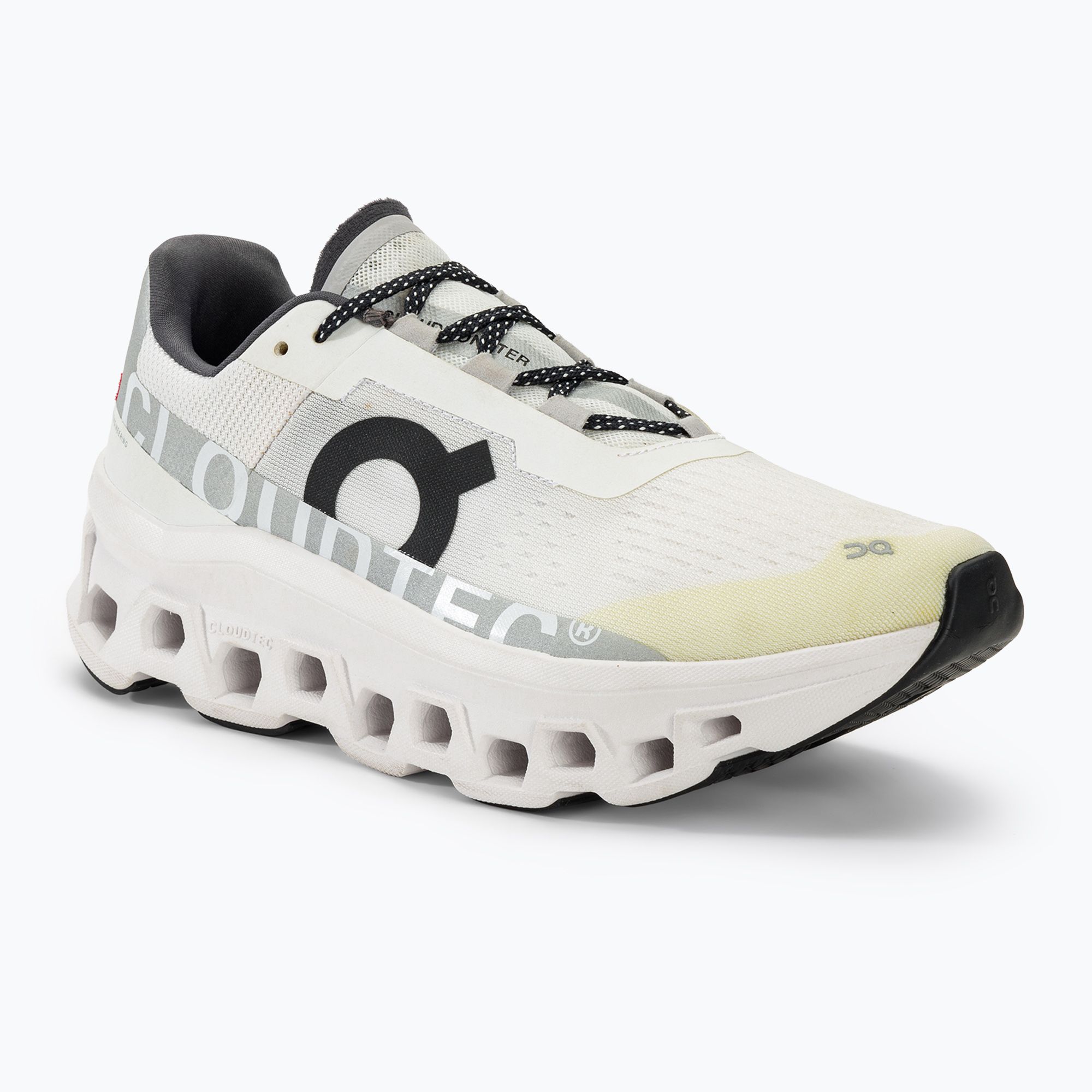 Buty do biegania męskie On Running Cloudmonster undyed-white/white 