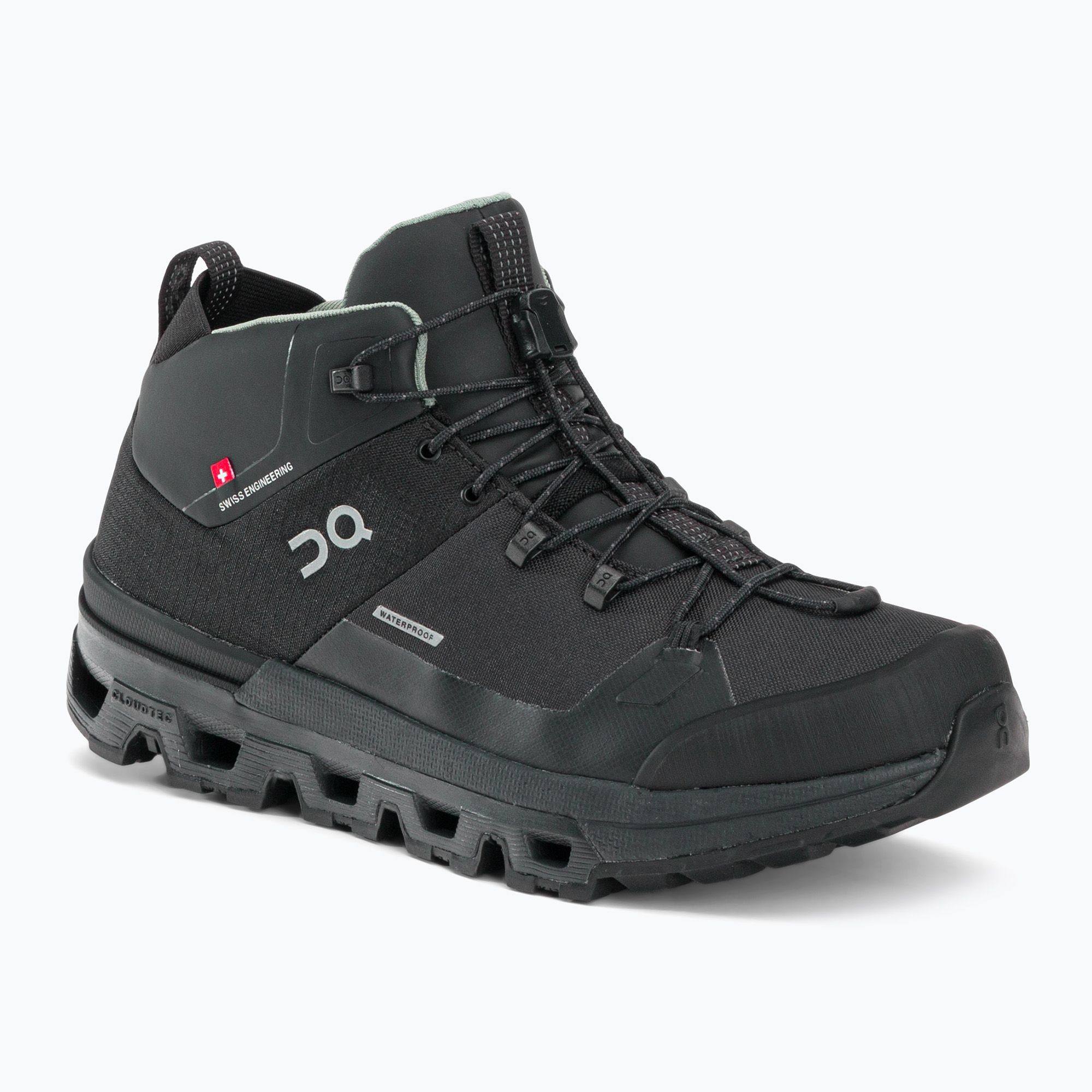 Buty turystyczne  damskie On Running Cloudtrax Waterproof black 