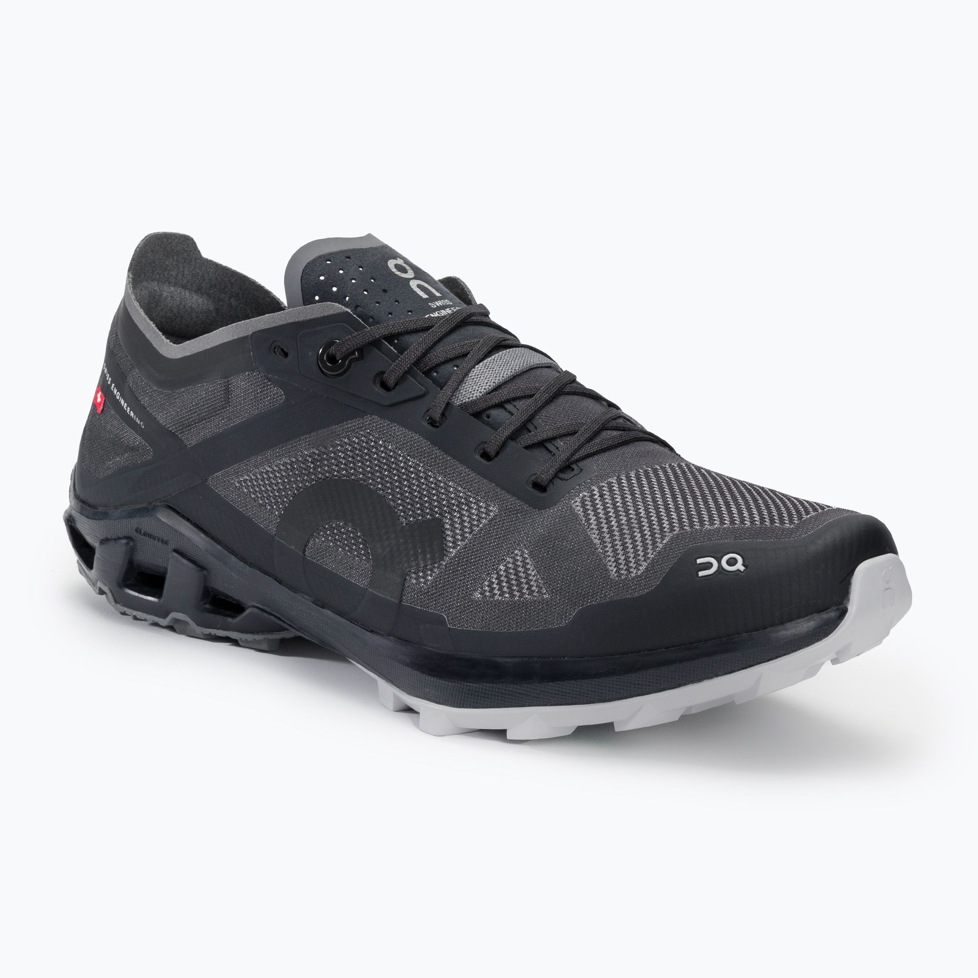 Buty do biegania męskie On Running Cloudventure Peak 3 black/glacier 
