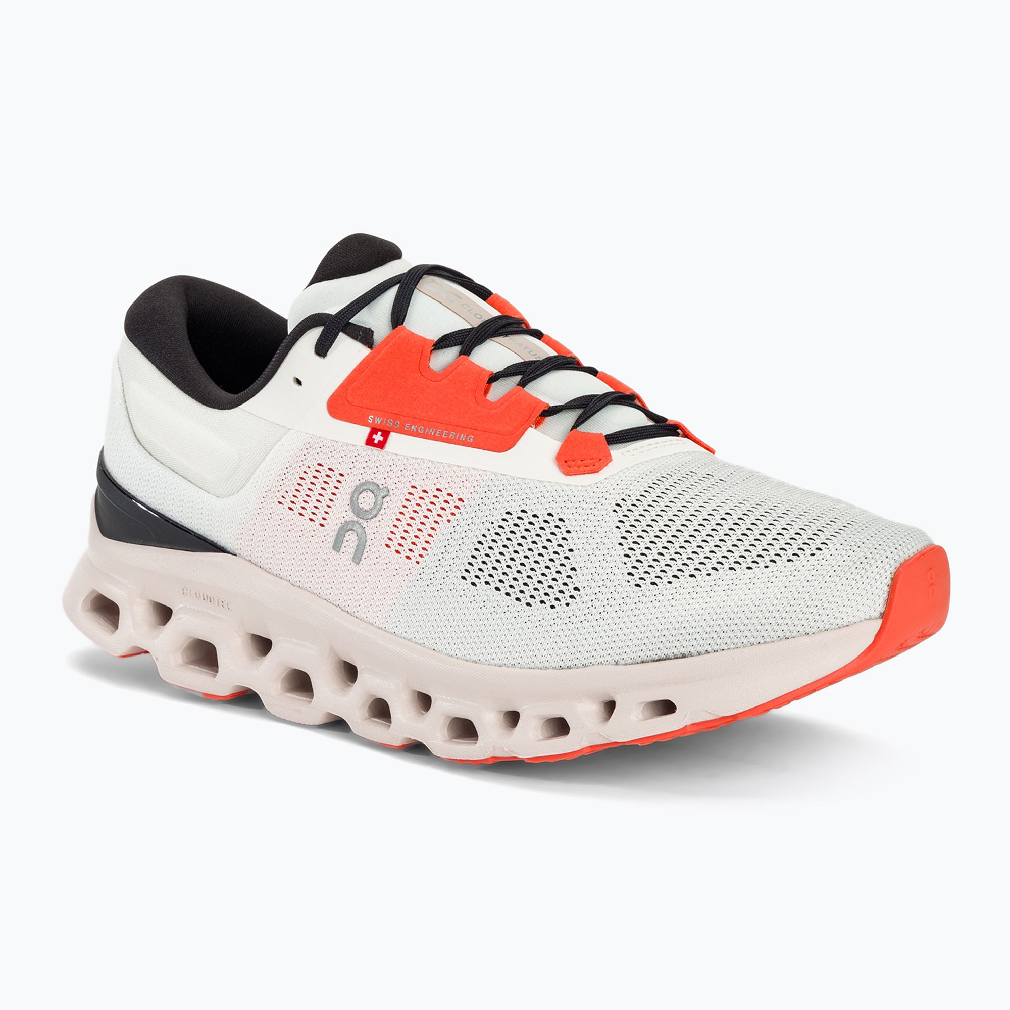 Buty do biegania męskie On Running Cloudstratus 3 undyed-white/sand 