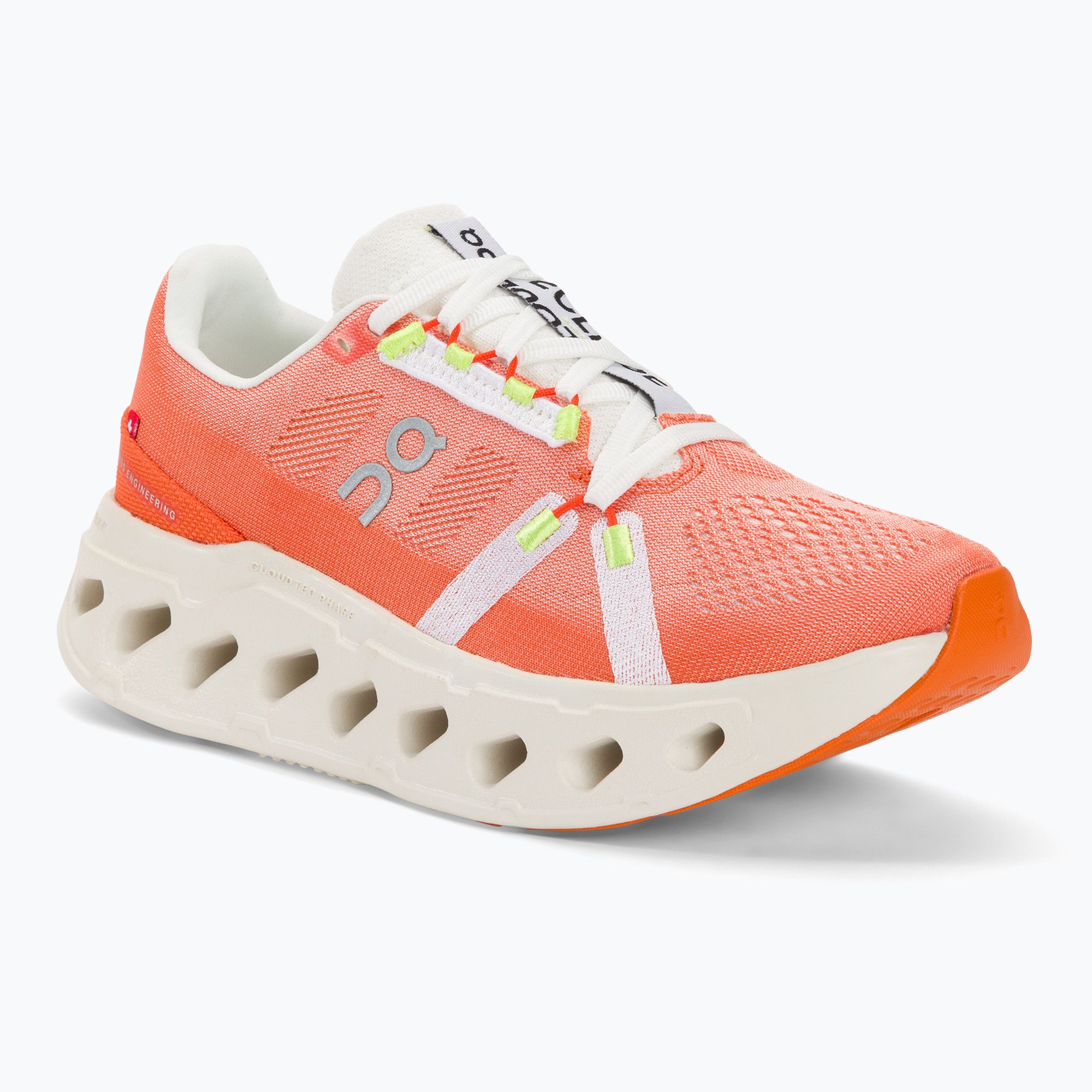 Buty do biegania damskie On Running Cloudeclipse flame/ivory 