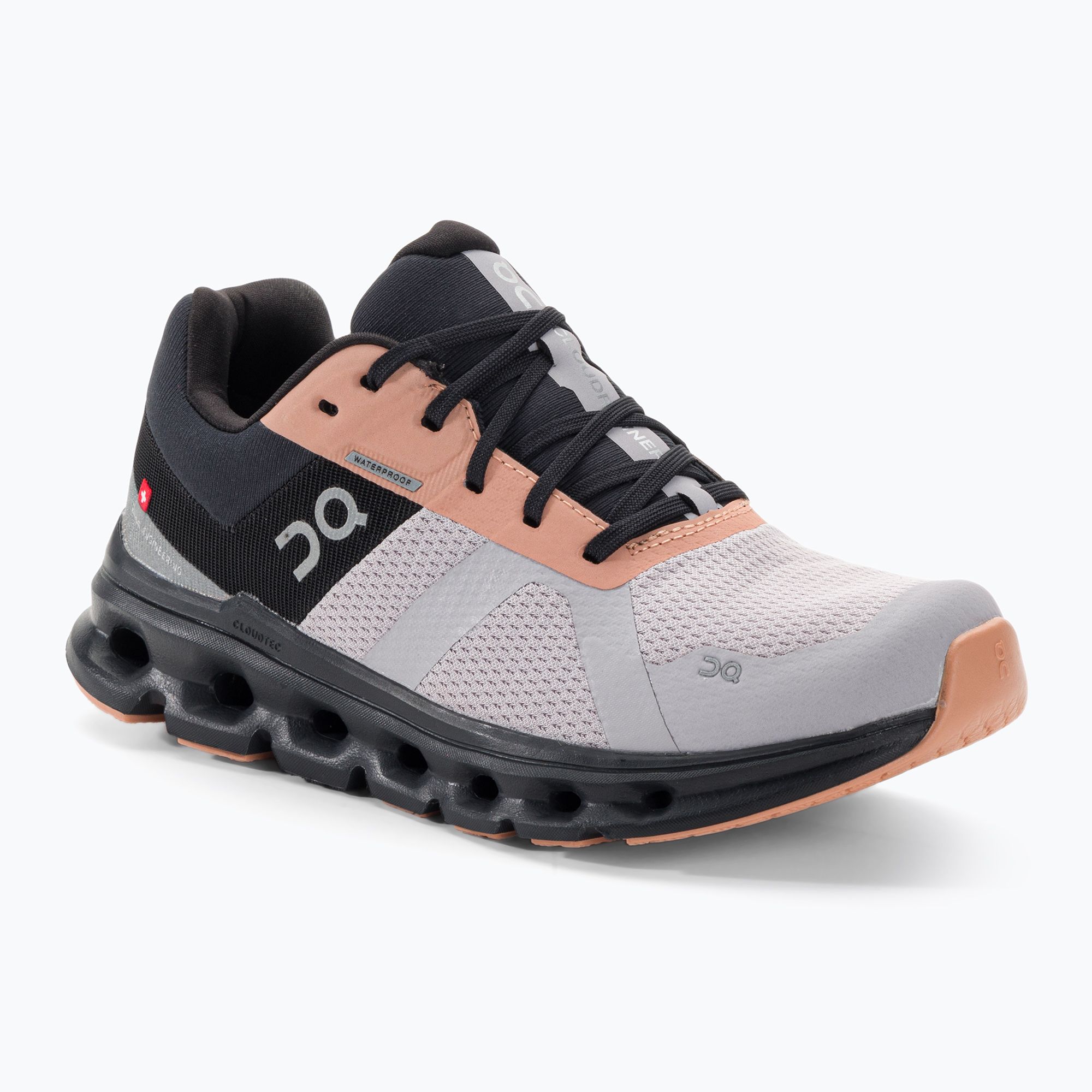 Buty do biegania damskie On Running Cloudrunner Waterproof fade/black 