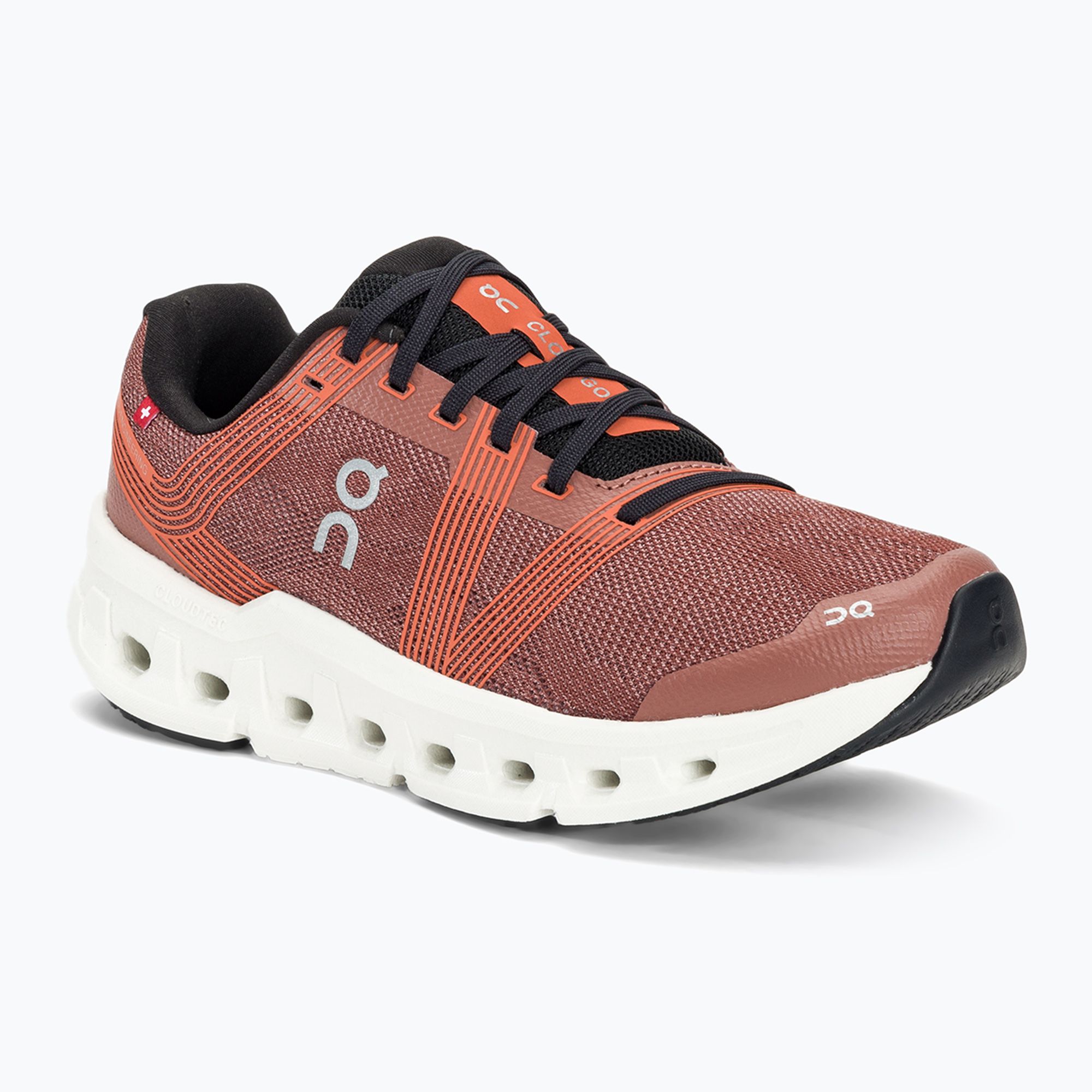 Buty do biegania damskie On Running Cloudgo mahogany/ivory 