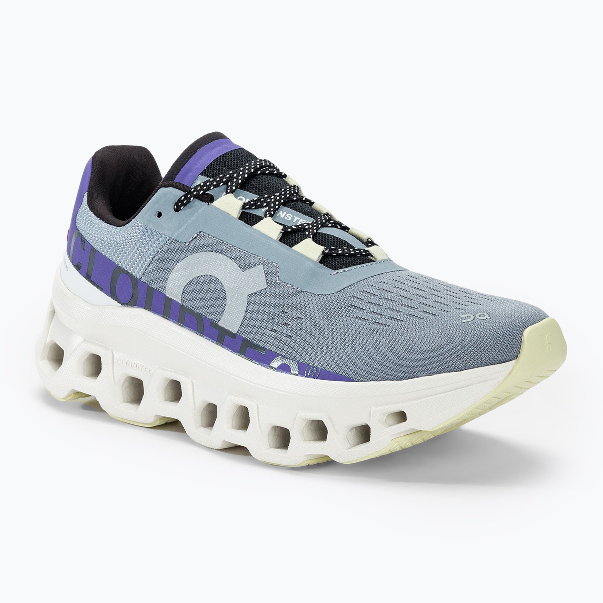 Buty do biegania damskie On Running Cloudmonster mist/blueberry 