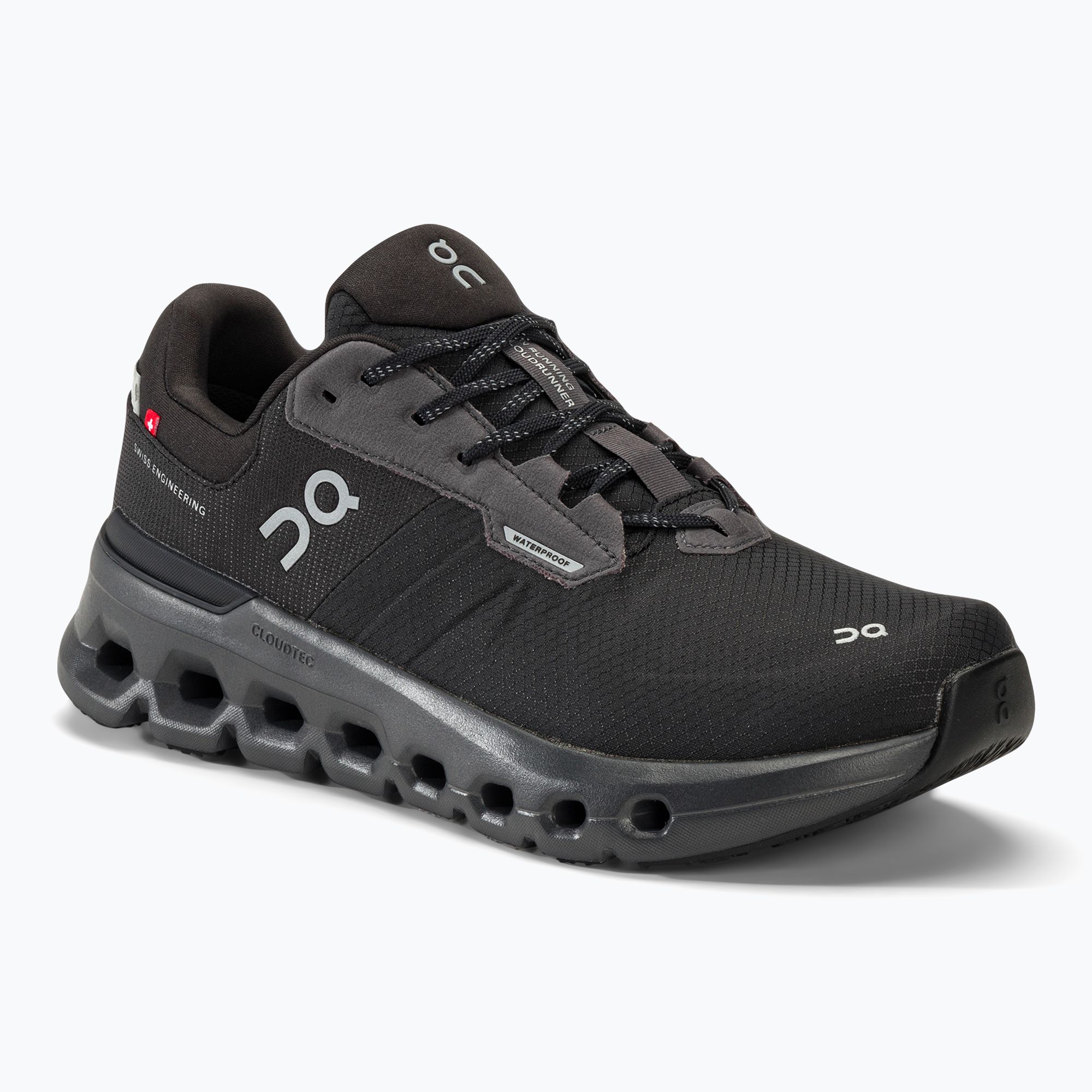 Buty do biegania męskie On Running Cloudrunner 2 Waterproof magnet/black 