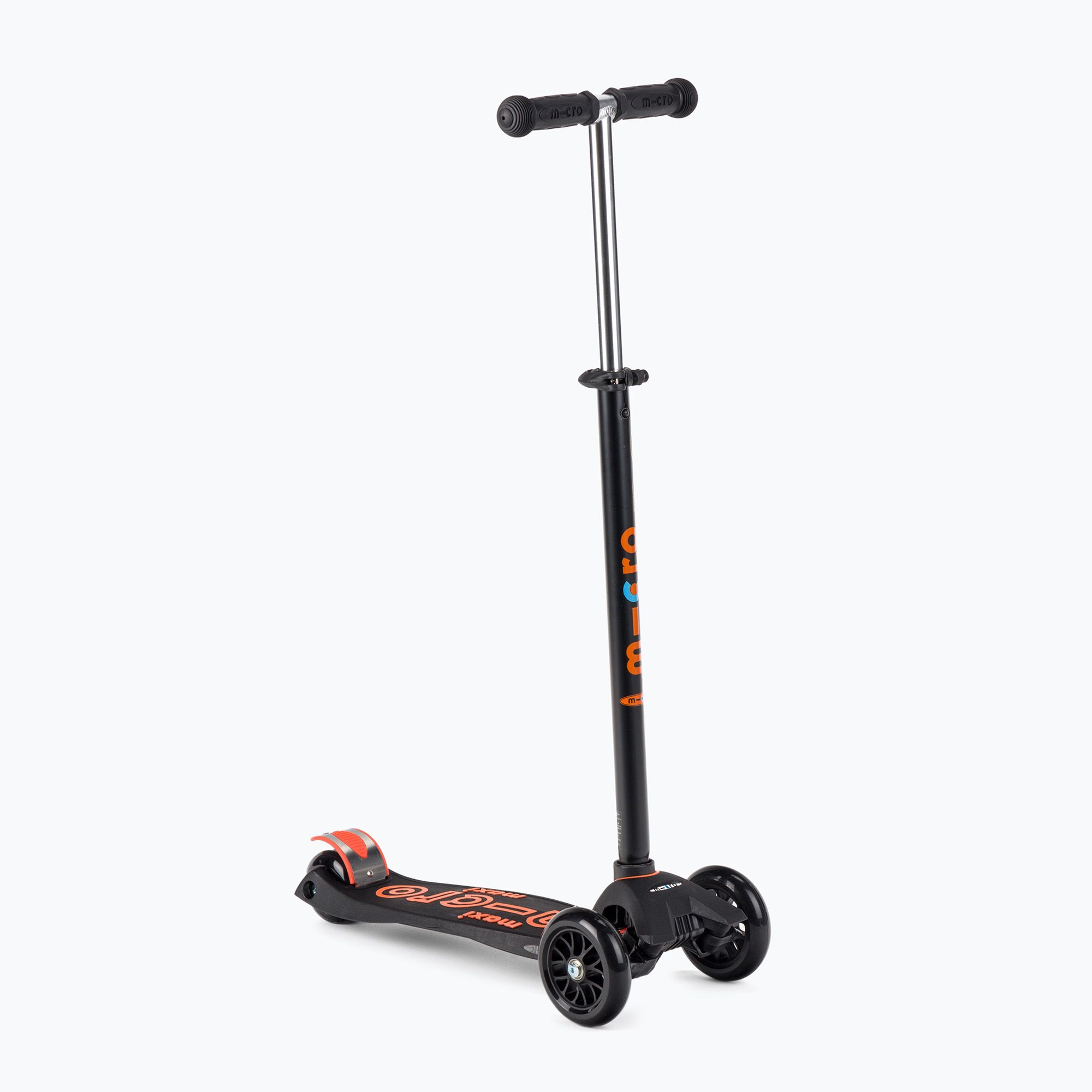 Hulajnoga trójkołowa dziecięca Micro Maxi Deluxe black/orange 