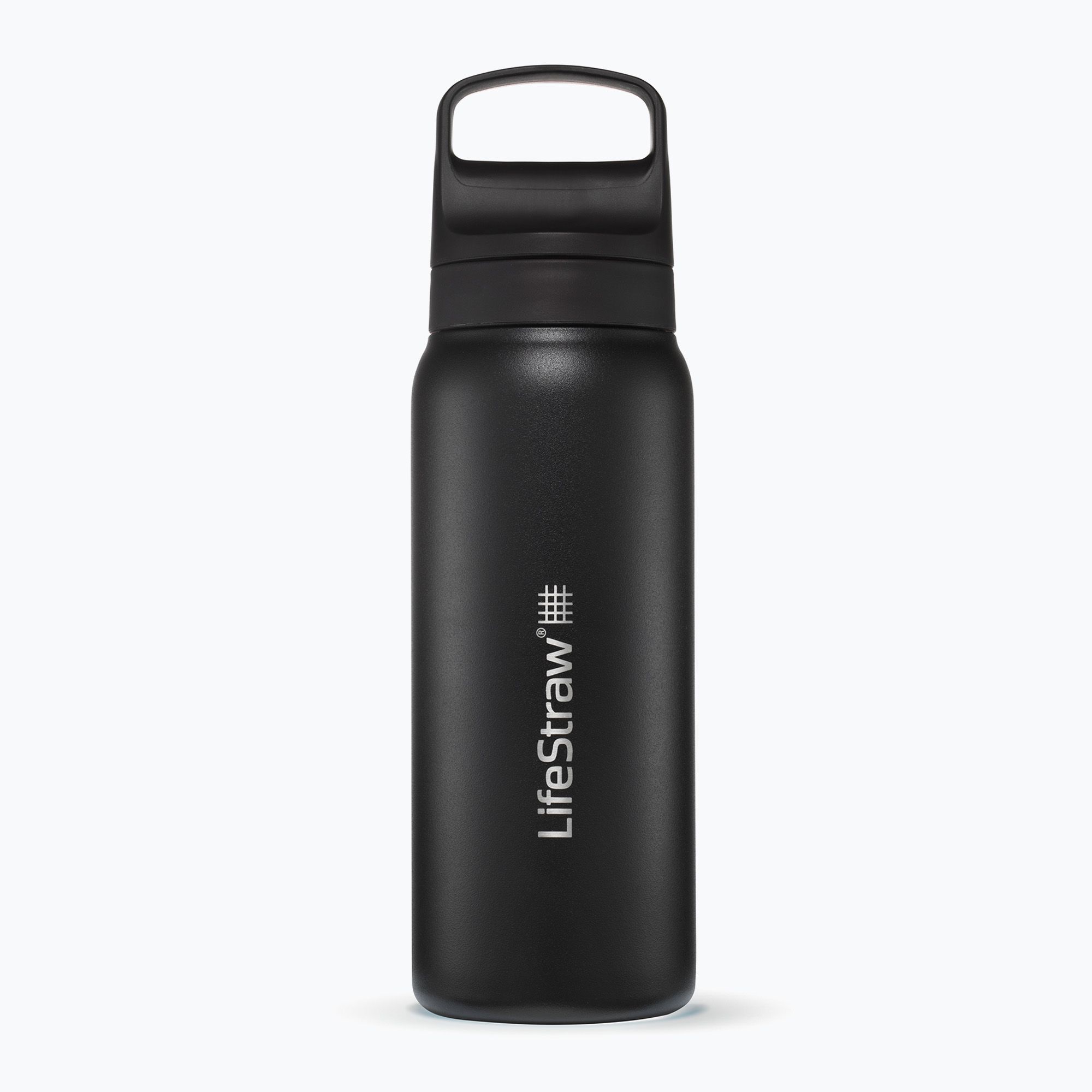 Butelka turystyczna Lifestraw Go 2.0 Steel z filtrem 700 ml black 