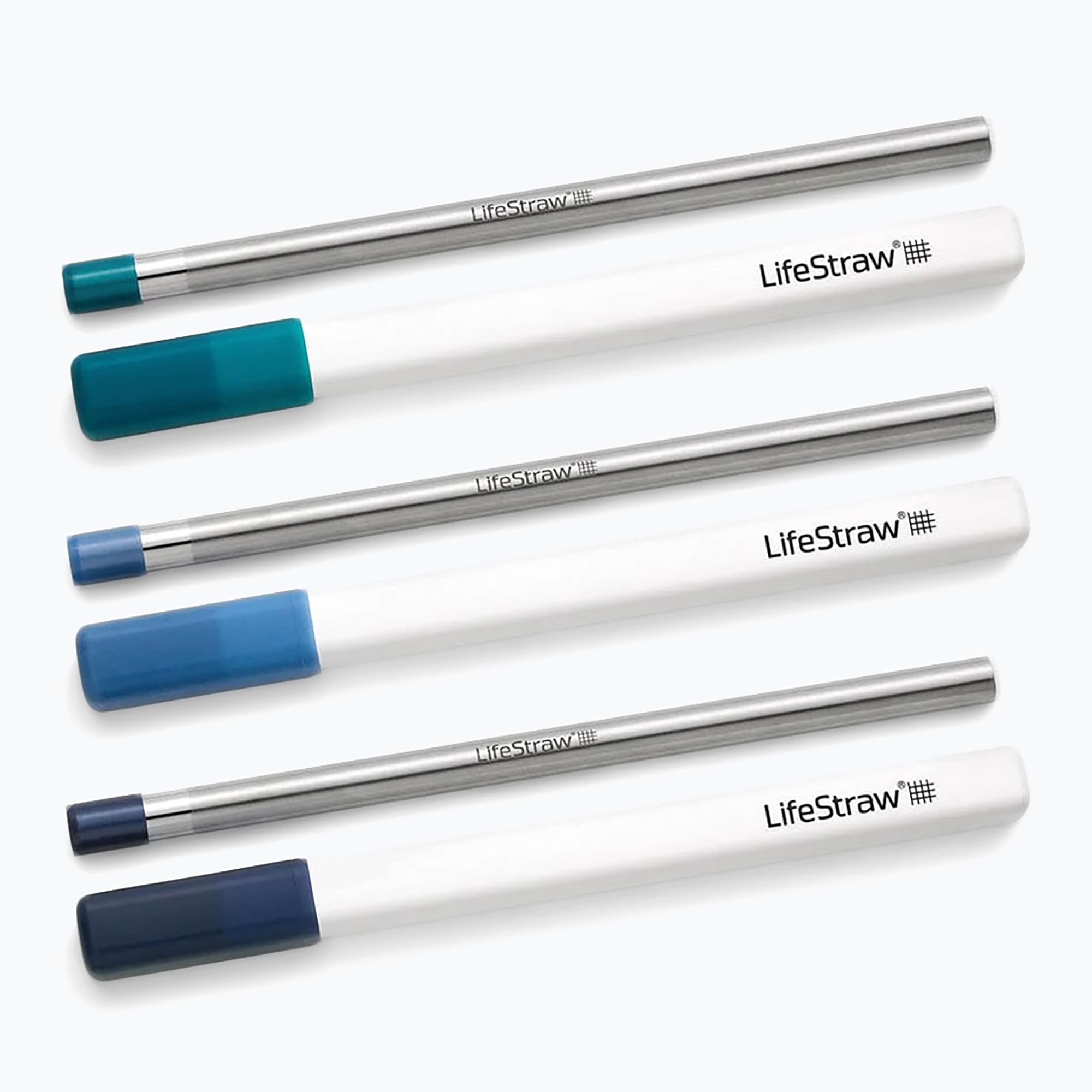 Słomka fitrująca do wody LifeStraw SIP Cases 3 szt. stormy/laguna/mid.blue 