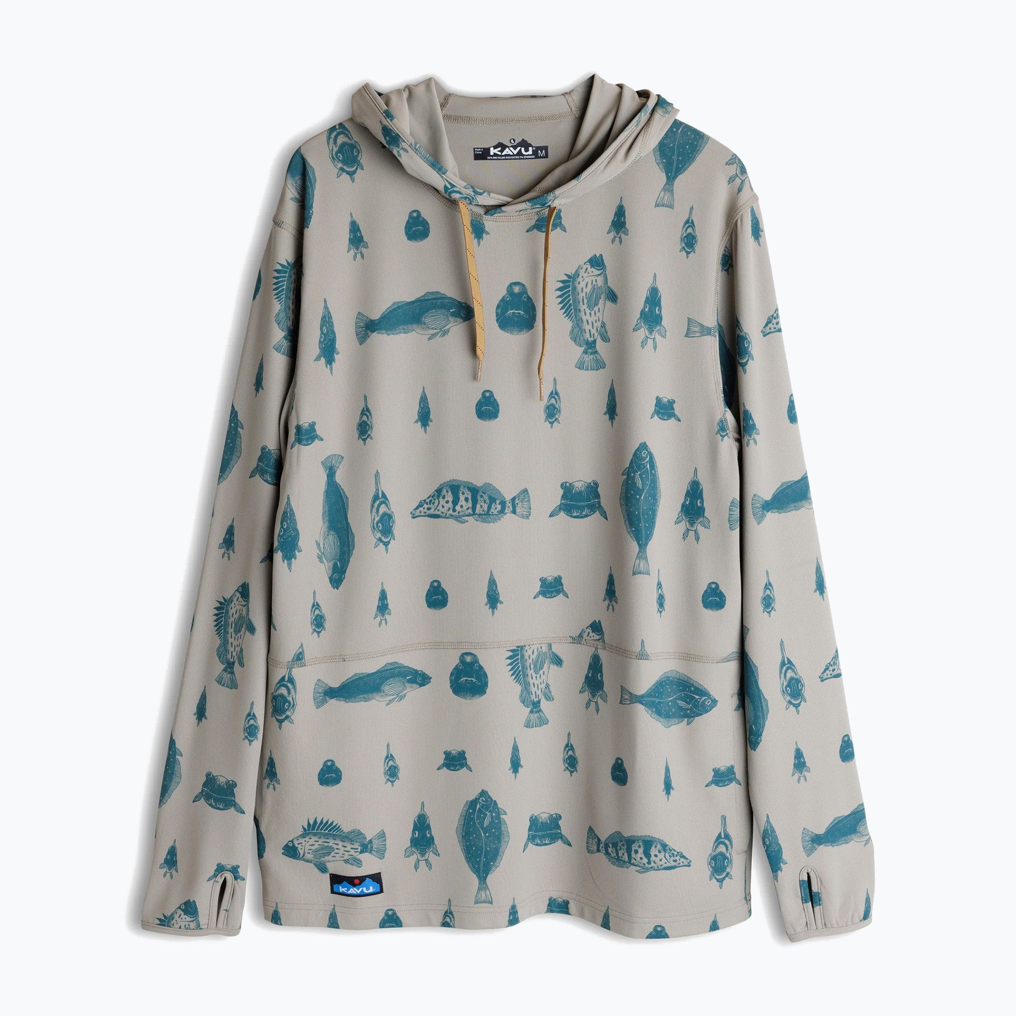 Bluza męska KAVU Sol Hoodie fish the line 