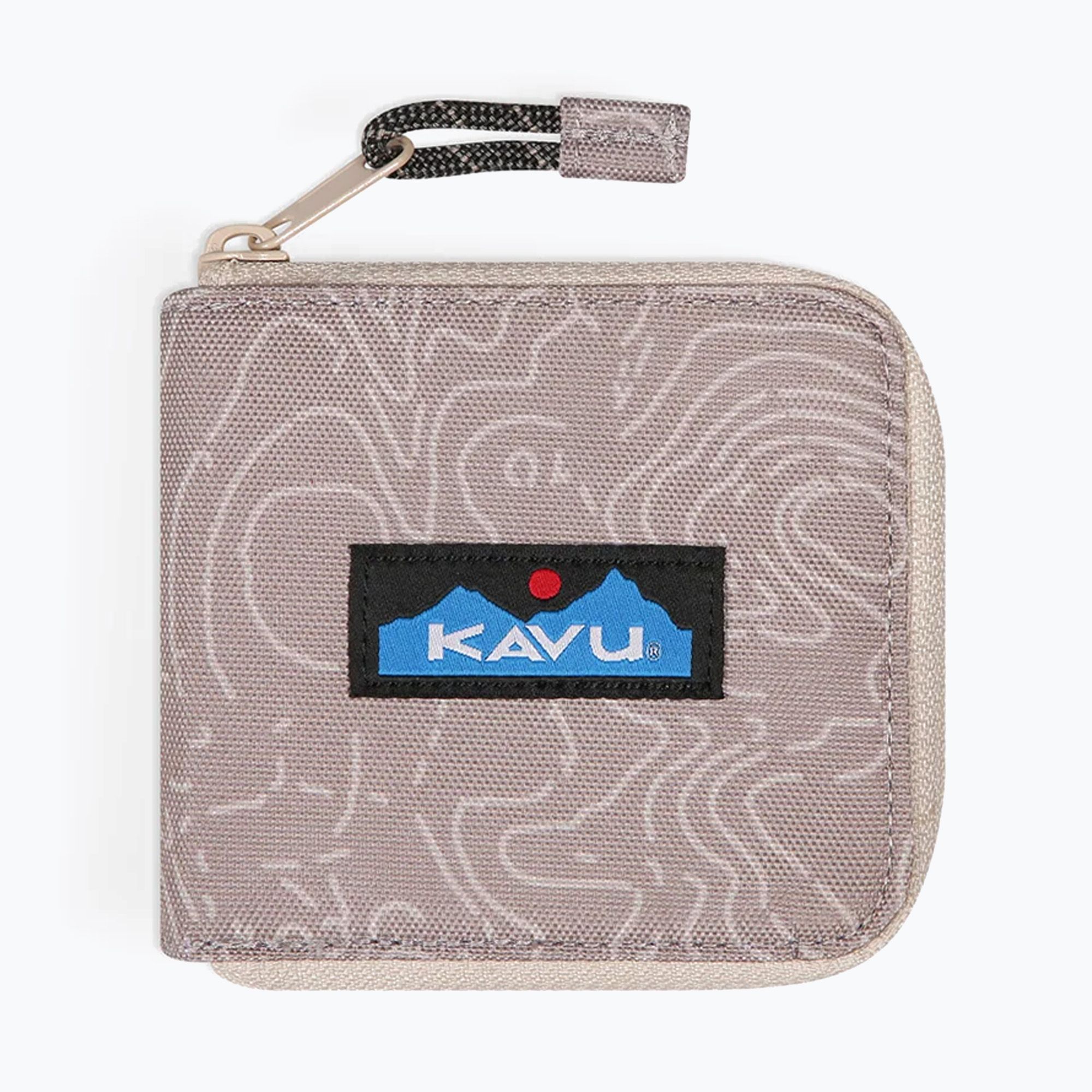 Portfel KAVU Zip Around taupe topo 