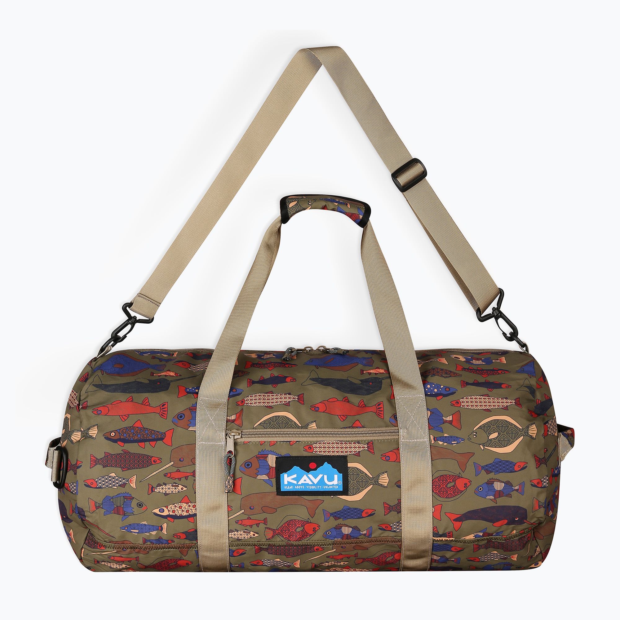 Torba podróżna KAVU Tide Rip 46 l fish tessellate 