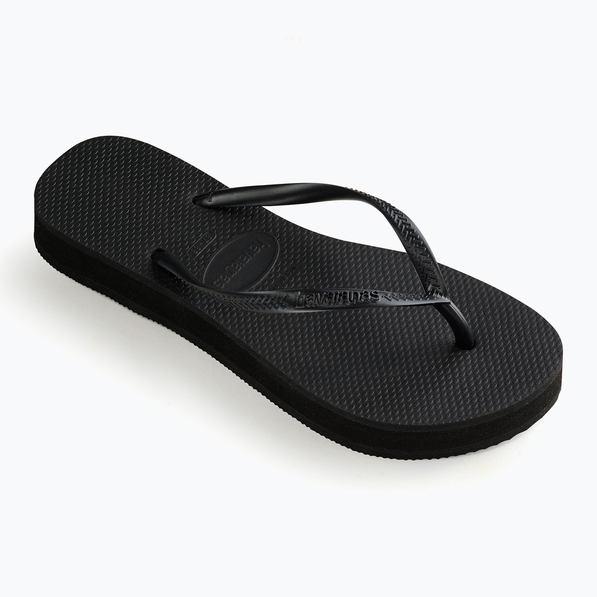 Japonki damskie Havaianas Slim Platform black 