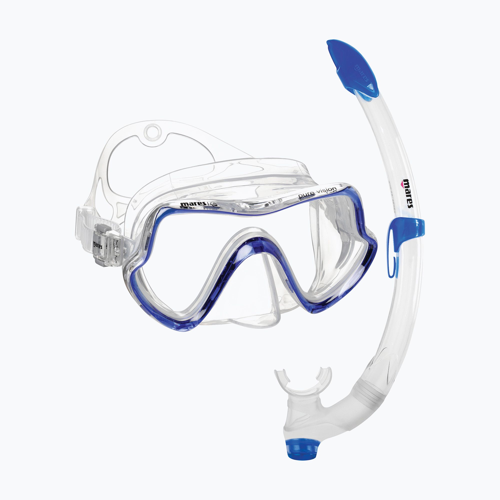 Zestaw do nurkowania Mares Pure Vision blue/clear 
