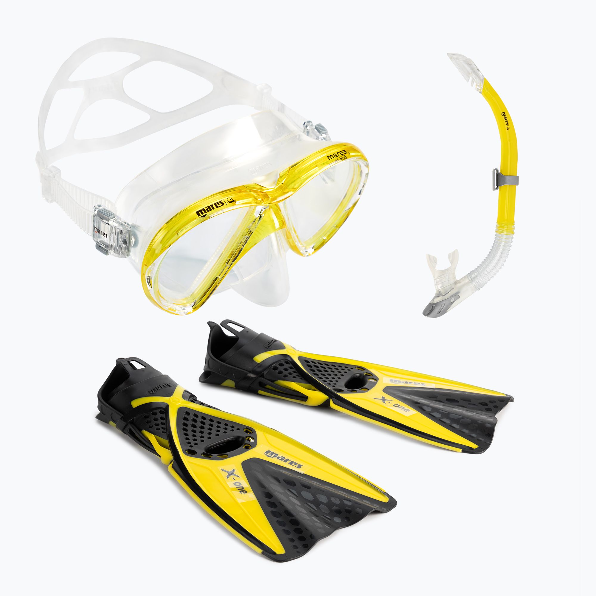 Zestaw do nurkowania Mares X-One Marea yellow/black 