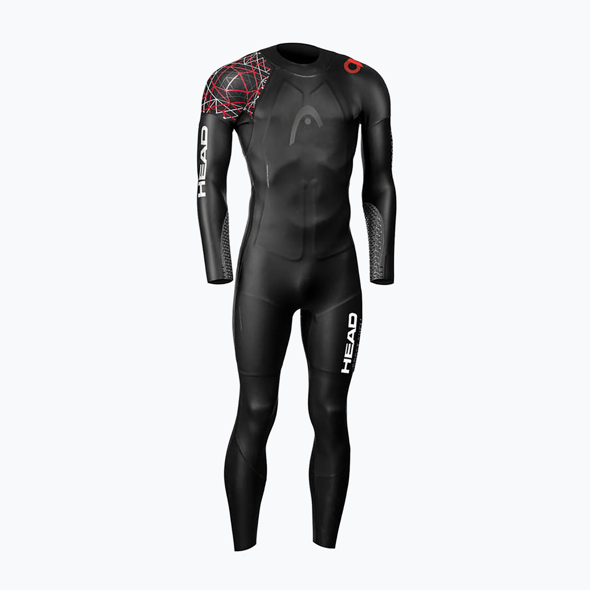 Pianka triathlonowa męska HEAD Ow Myboost Shell Fs 3.2 mm black/silver 