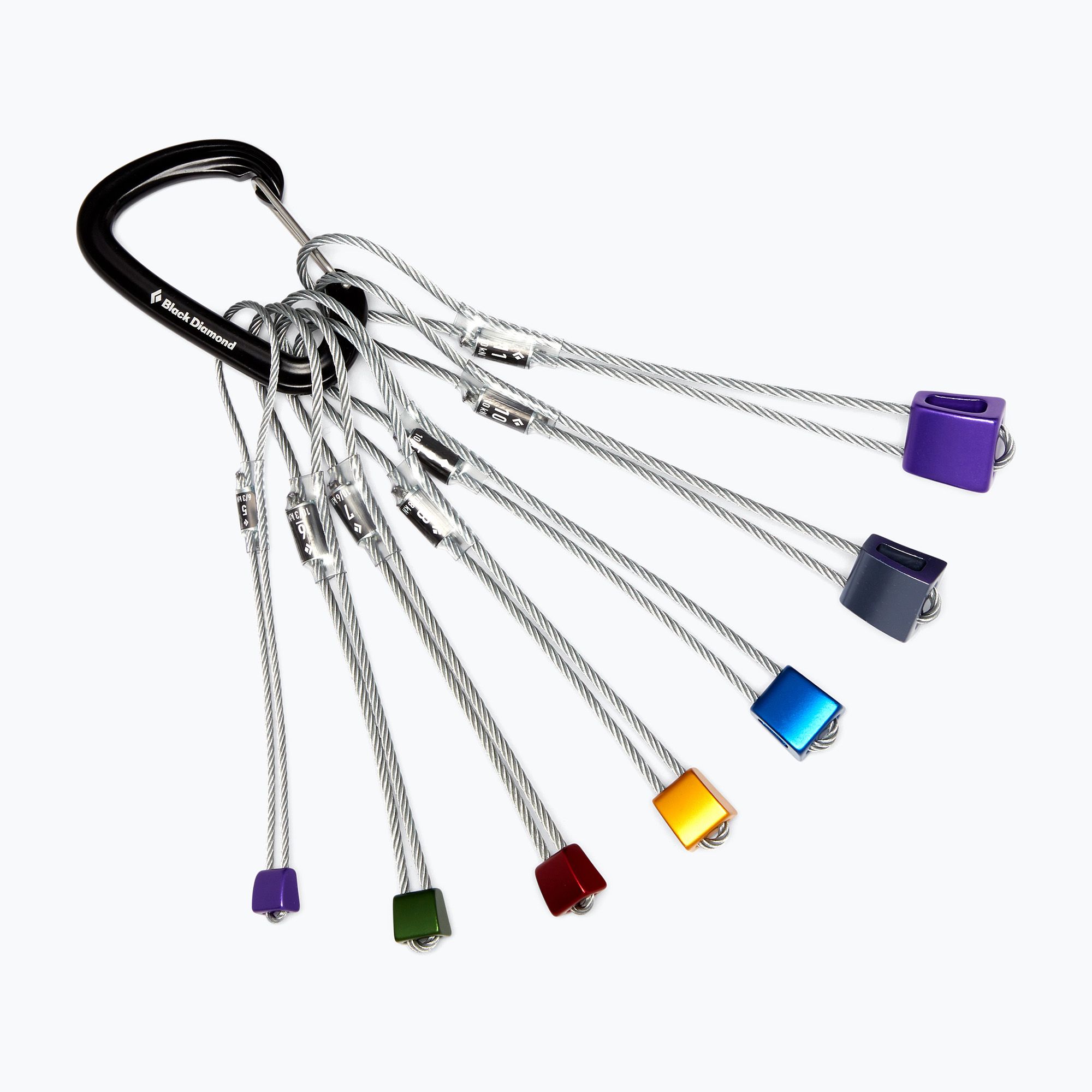 Zestaw kości wspinaczkowych Black Diamond Classic Stopper 5-11 Set 7 szt. 