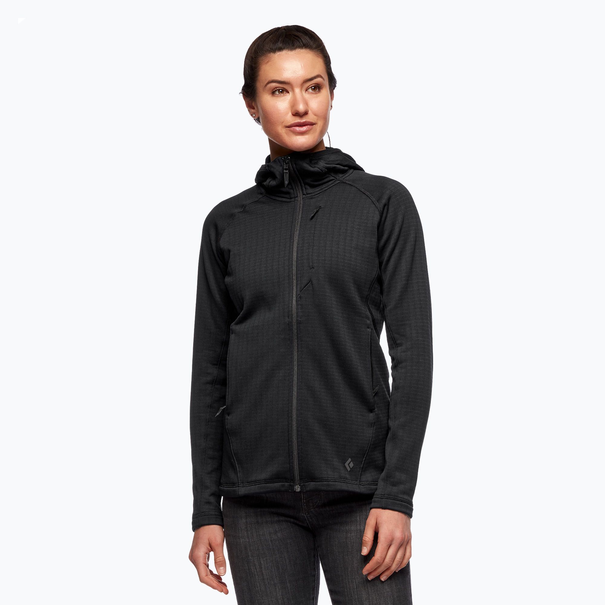 Bluza trekkingowa damska Black Diamond Factor Hoody black 