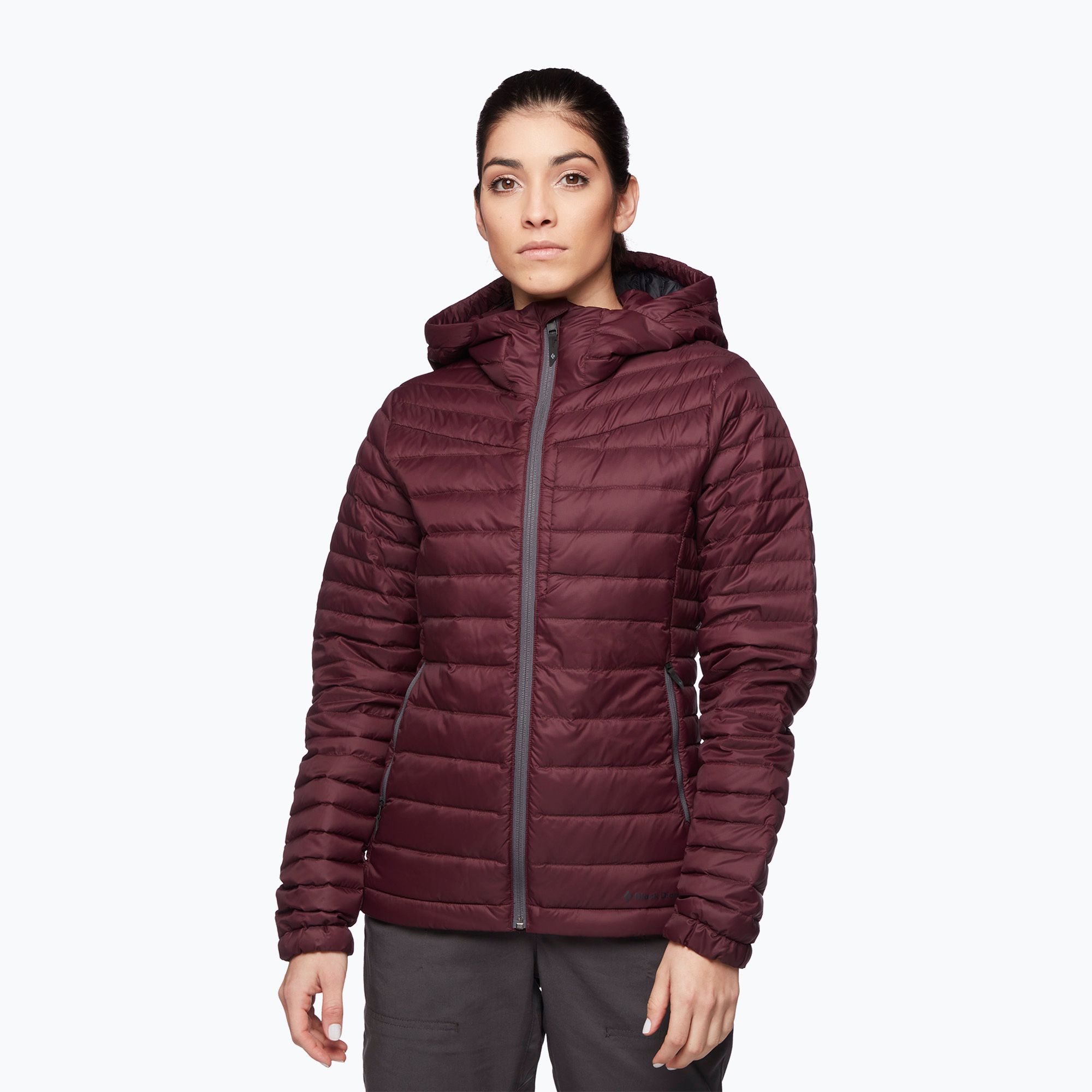 Kurtka puchowa damska Black Diamond Access Down Hoody bordeaux 