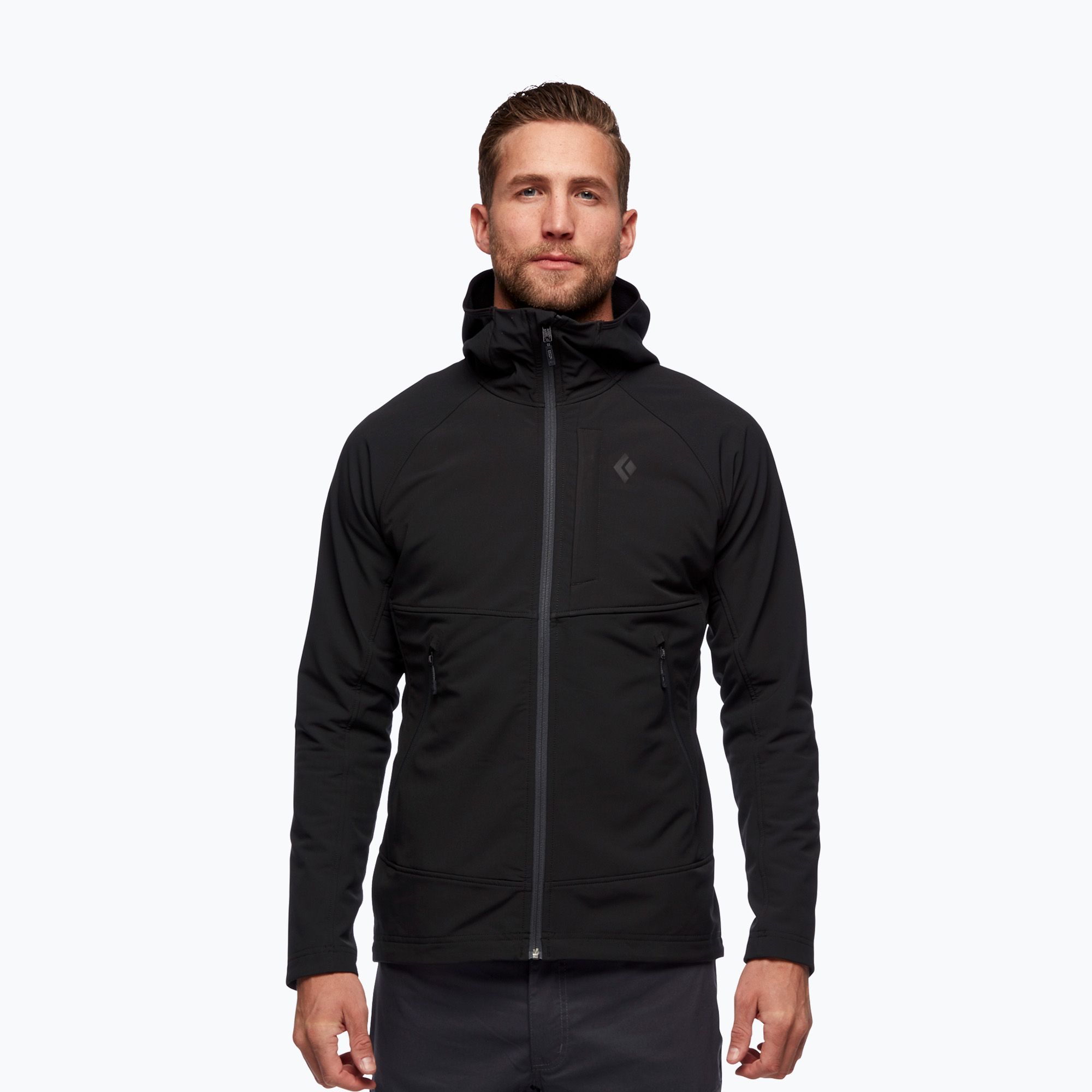 Kurtka softshell męska Black Diamond Element Hoody black 