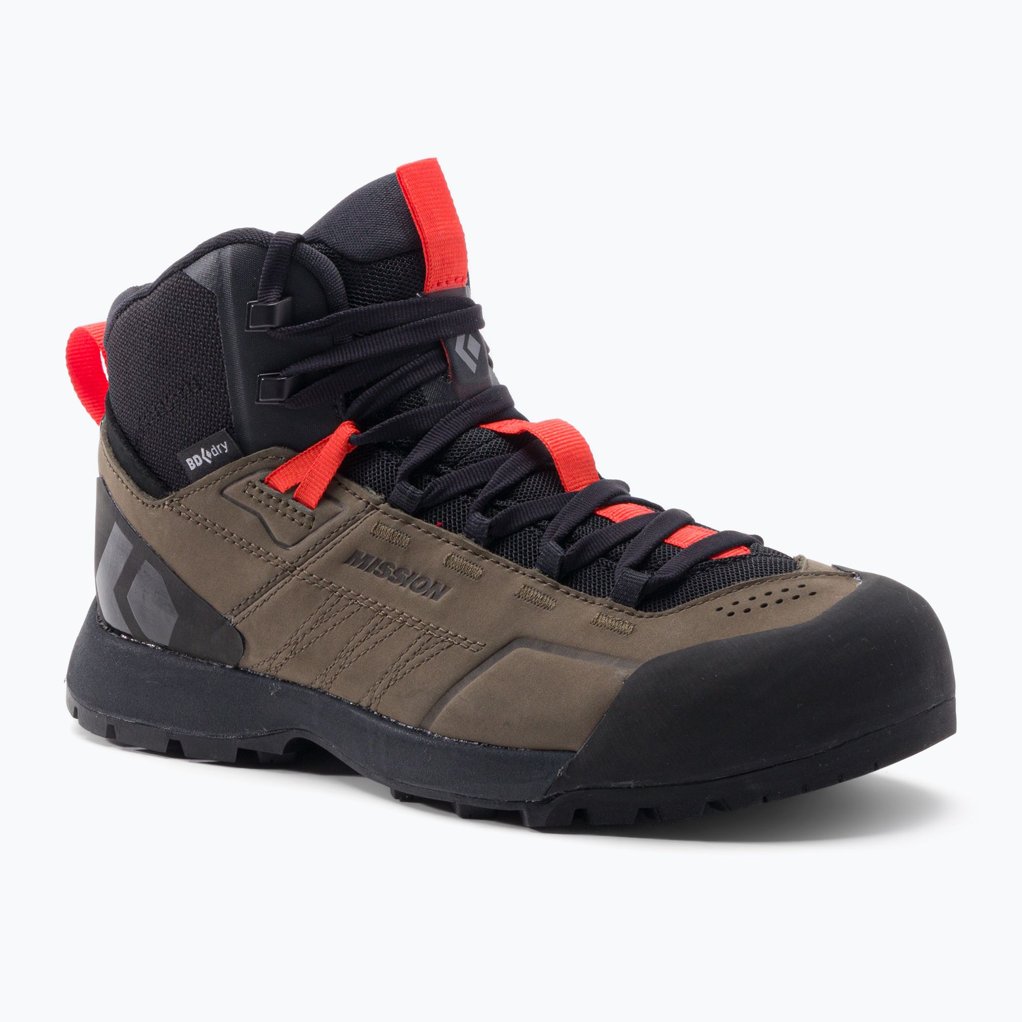 Buty podejściowe męskie Black Diamond Mission LT Mid WP Approach walnuts/octane 