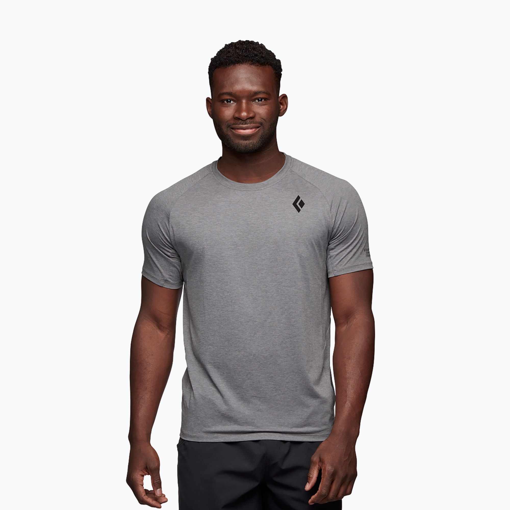Koszulka trekkingowa męska Black Diamond Lightwire Tech steel grey 