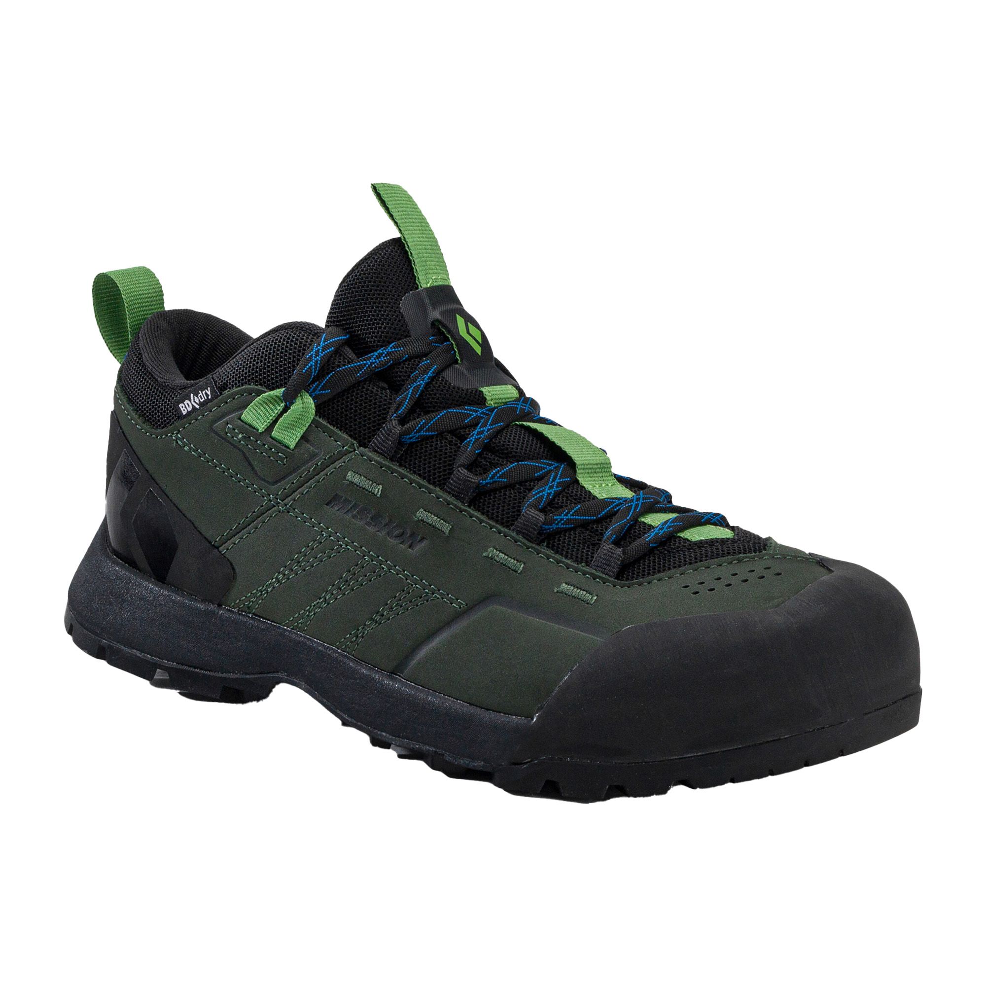 Buty podejściowe męskie Black Diamond Mission LT LW WP Approach cypress/black 