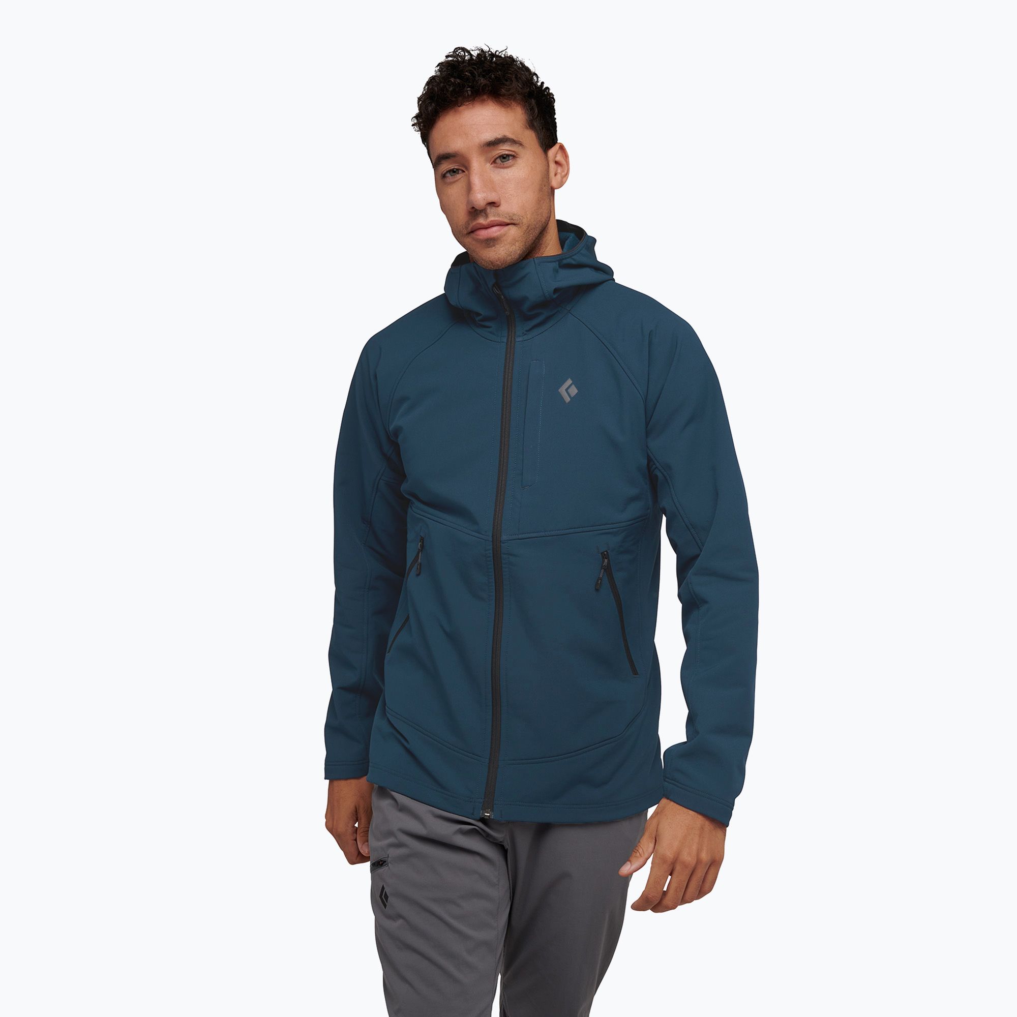 Kurtka softshell męska Black Diamond Element Hoody indigo 