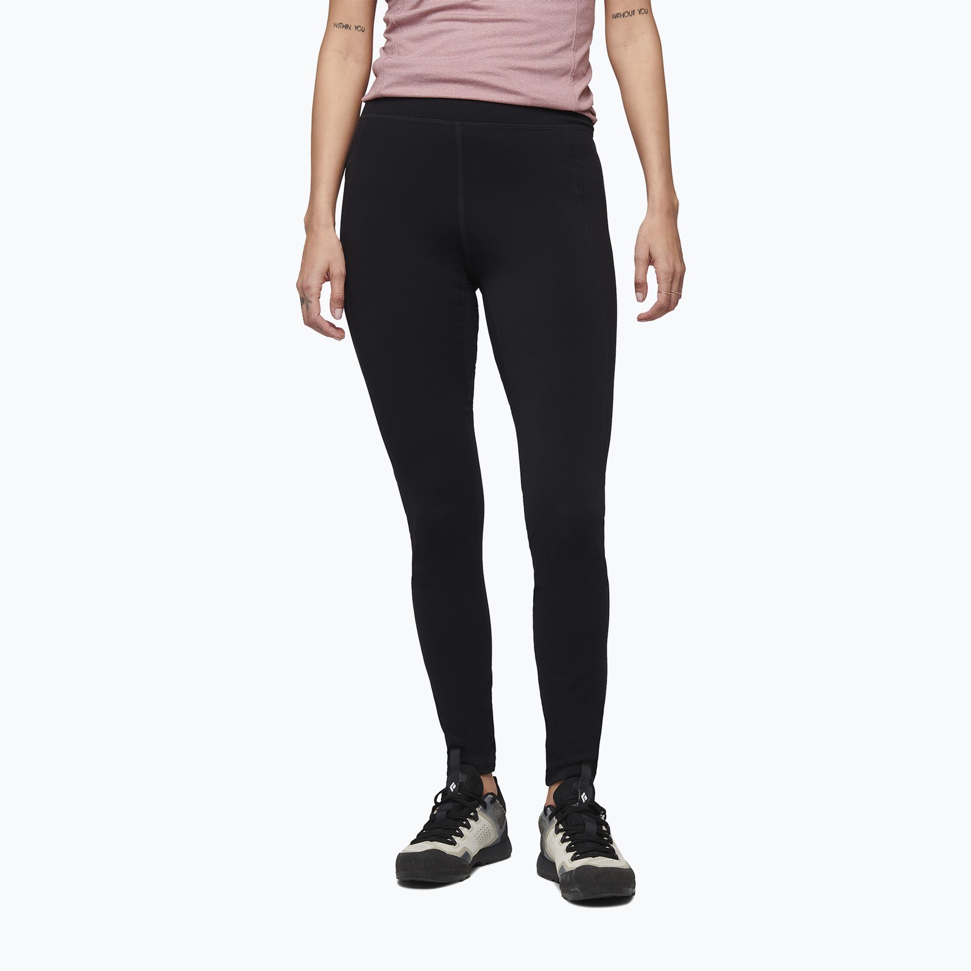 Legginsy wspinaczkowe damskie Black Diamond Sessions Tights black 