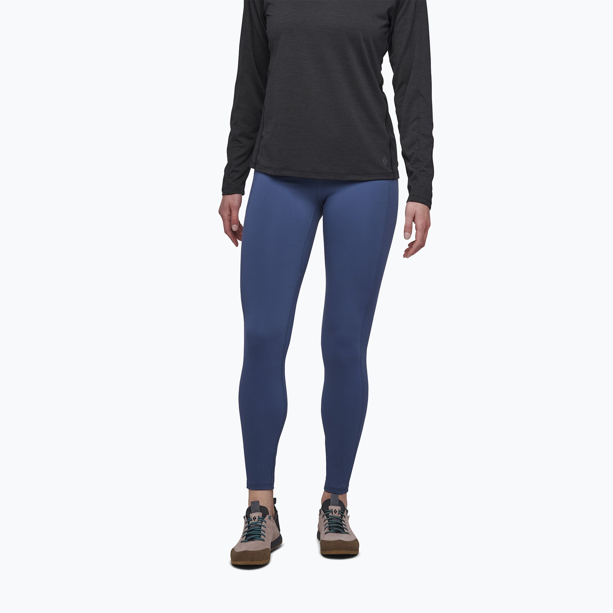 Legginsy wspinaczkowe damskie Black Diamond Sessions Tights ink blue 