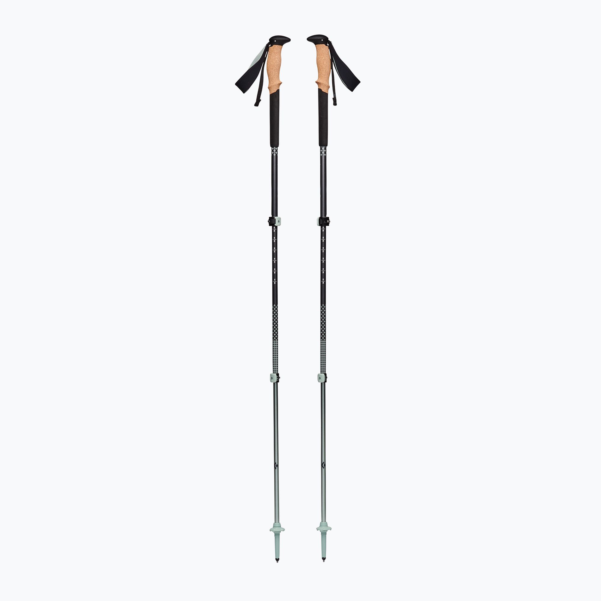 Kije trekkingowe Black Diamond Pursuit Trekking charcoal/foam green 