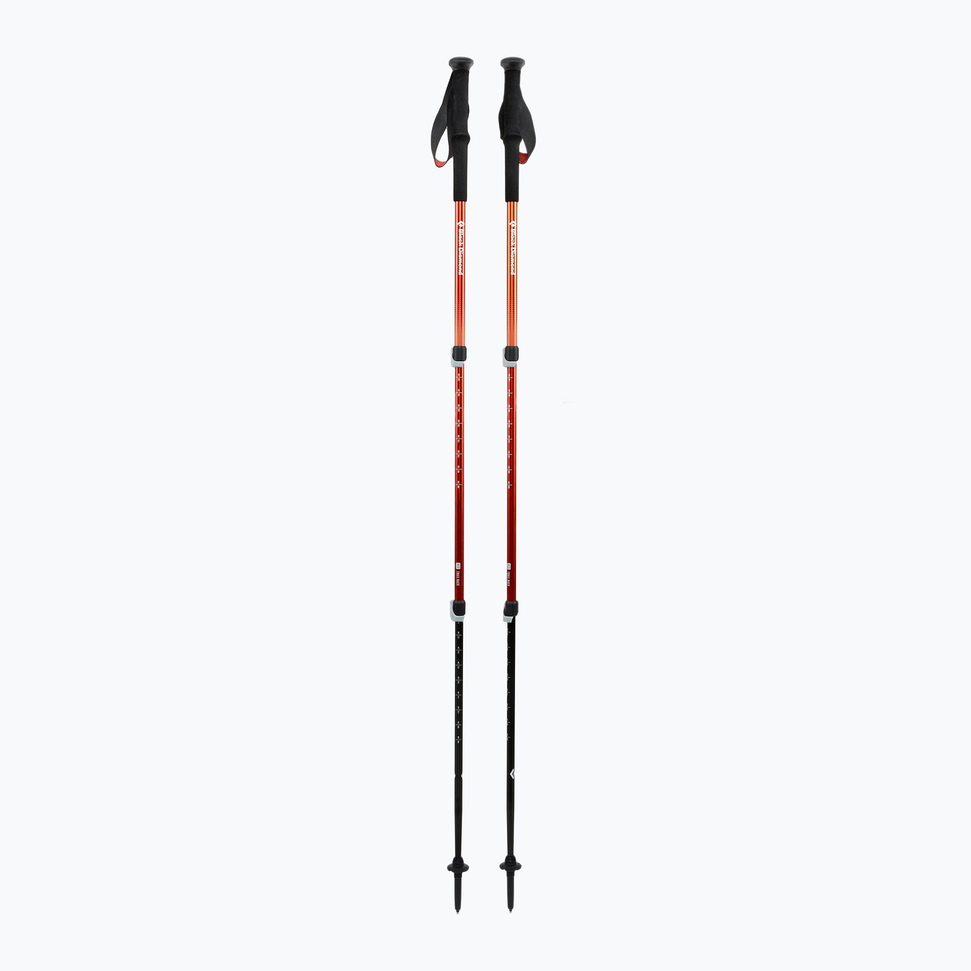Kije trekkingowe Black Diamond Trail Back Trek burnt sienna 
