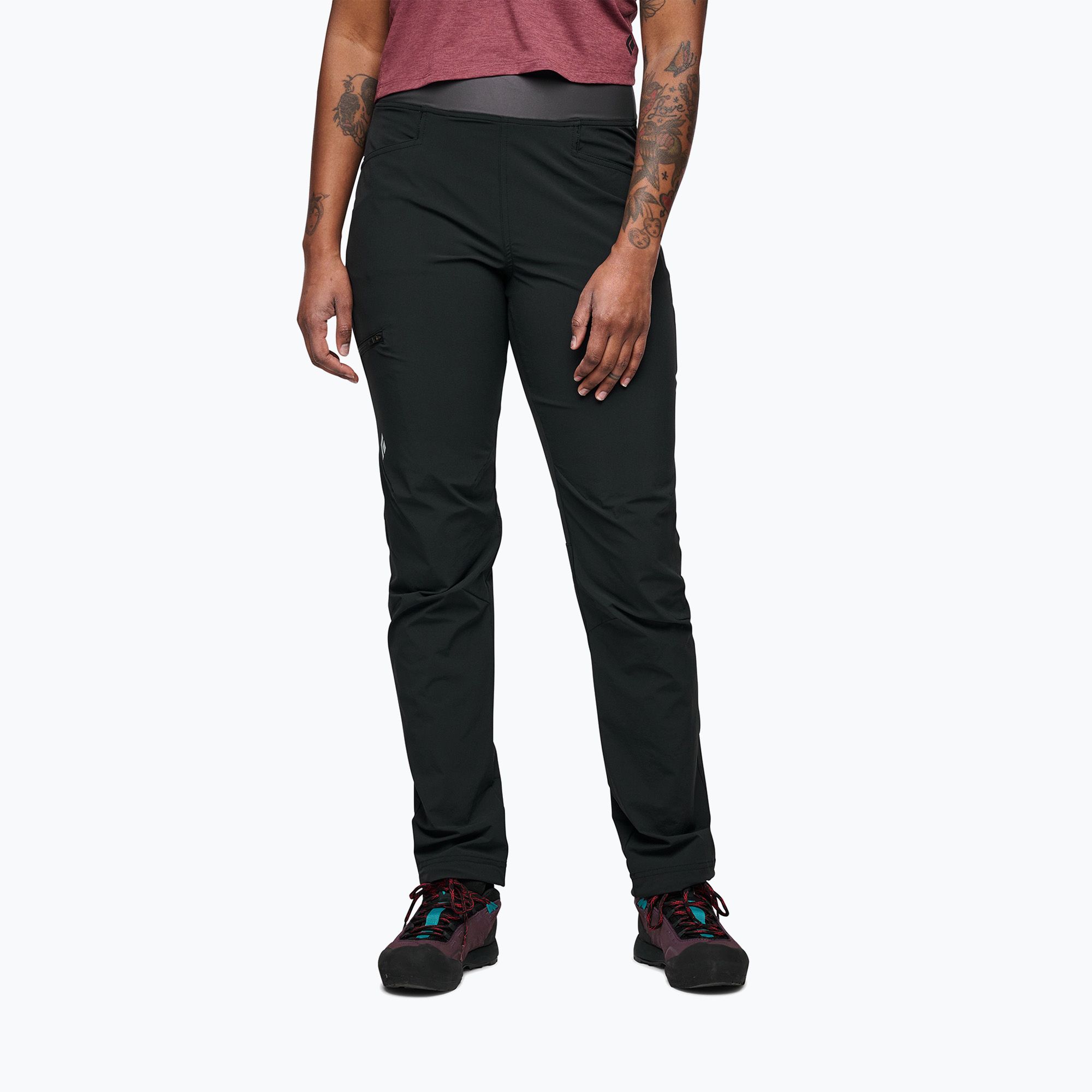 Spodnie trekkingowe damskie Black Diamond Alpine Light Pants black 