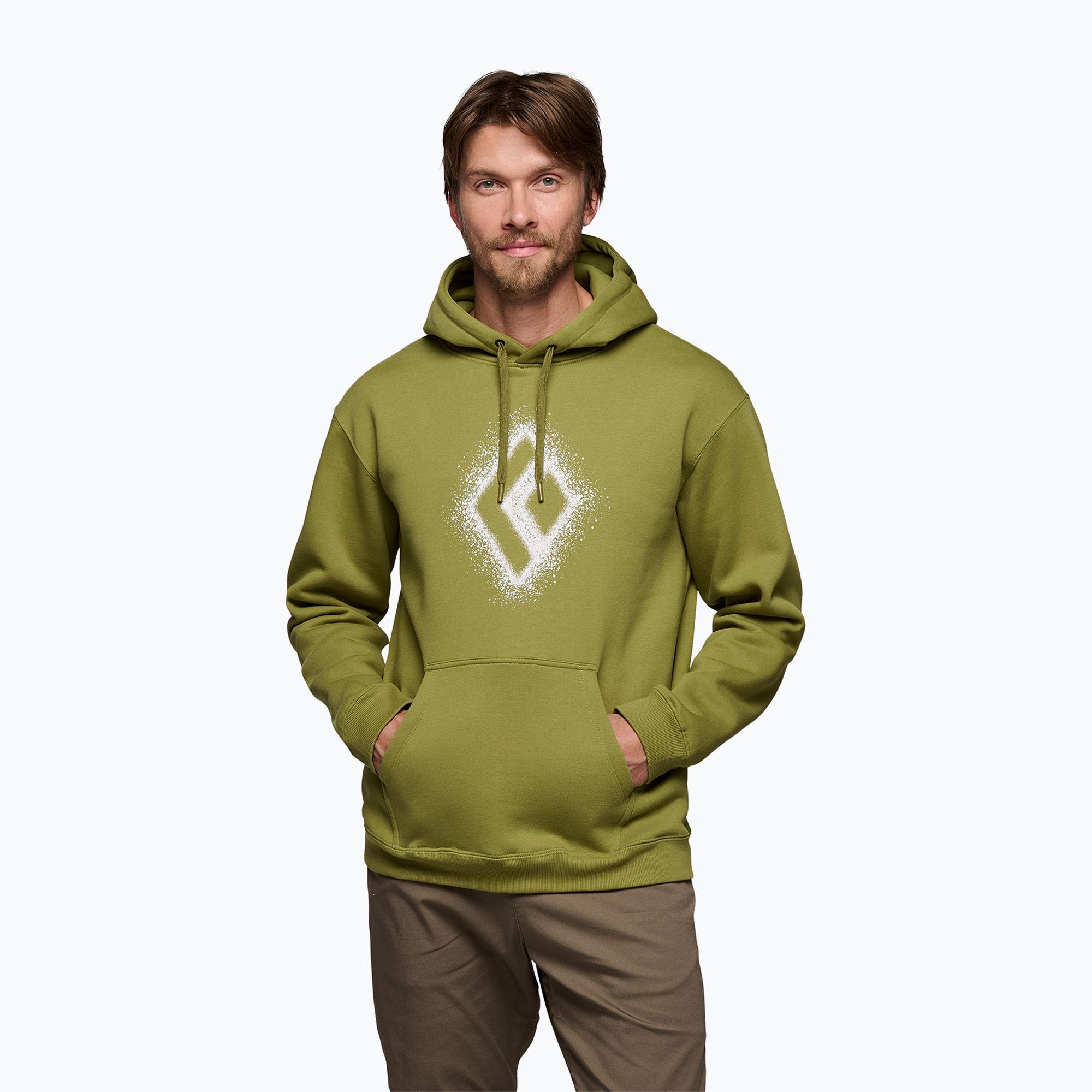 Bluza męska Black Diamond Chalked Up 2.0 Po Hoody camp green 