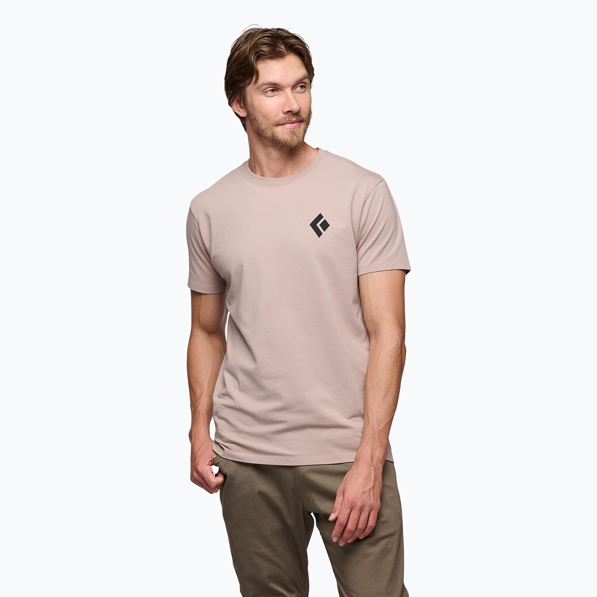 Koszulka męska Black Diamond Equipmnt For Alpinist pale mauve 