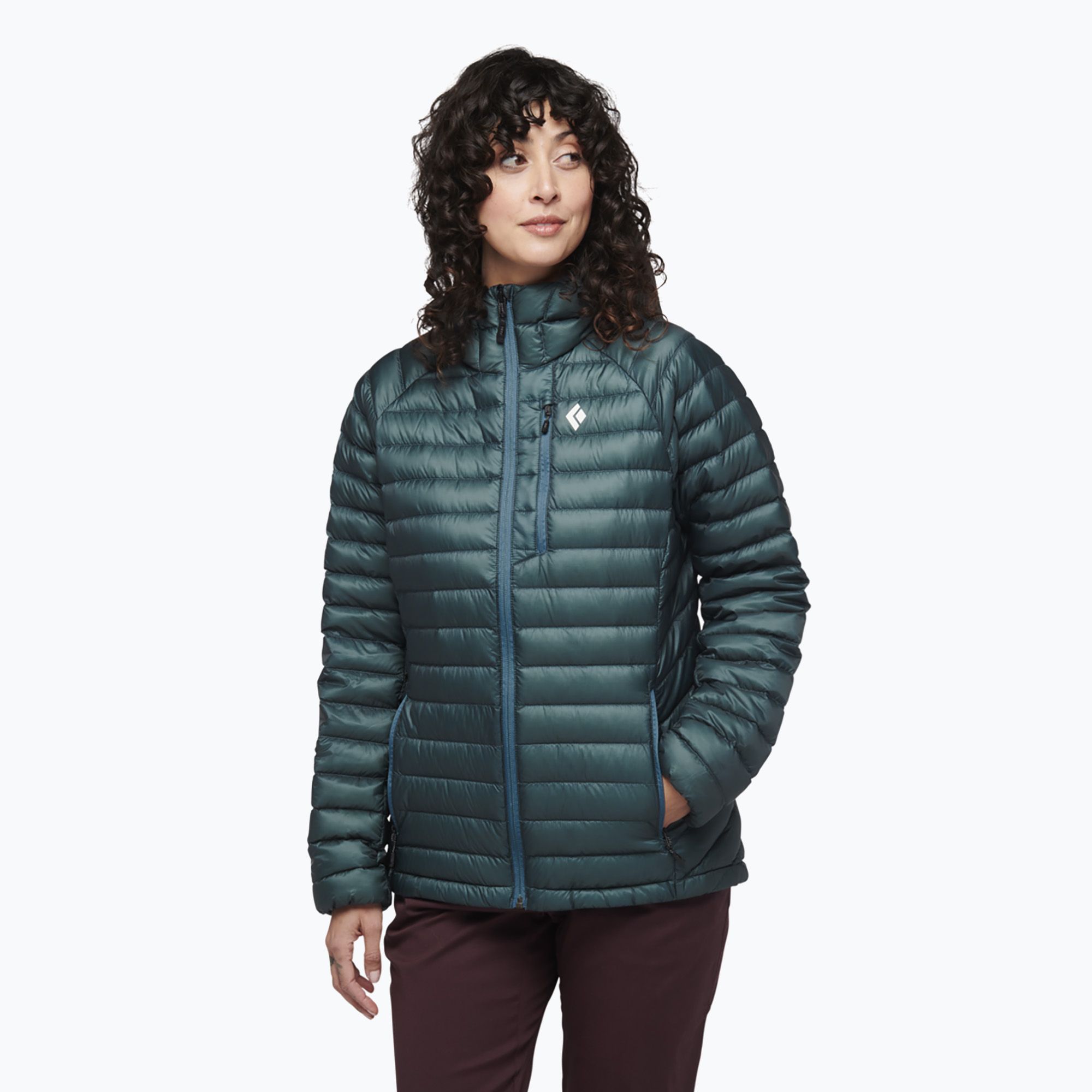 Kurtka puchowa damska Black Diamond Approach Down creek blue 