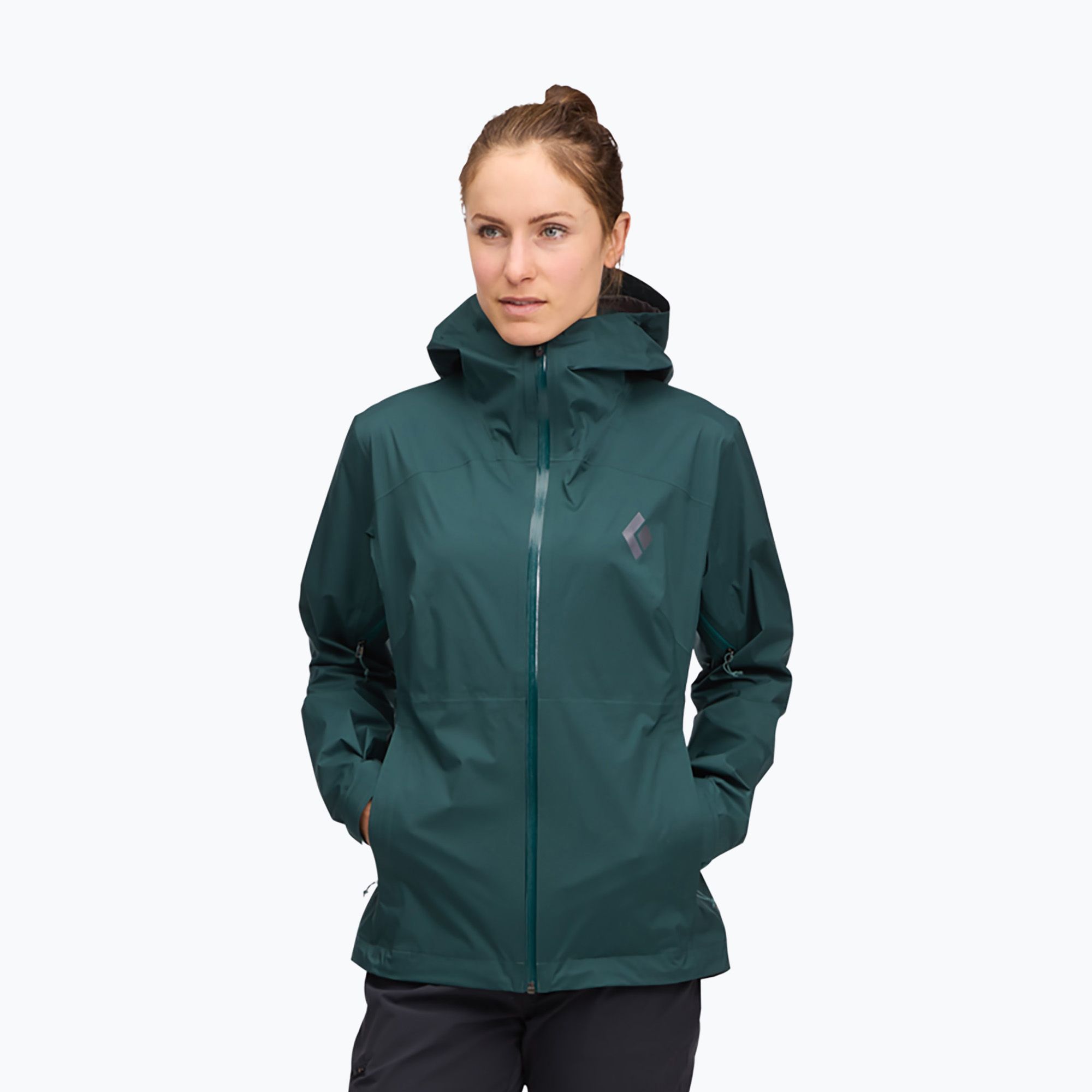 Kurtka przeciwdeszczowa damska Black Diamond Fineline Stretch deep woods 