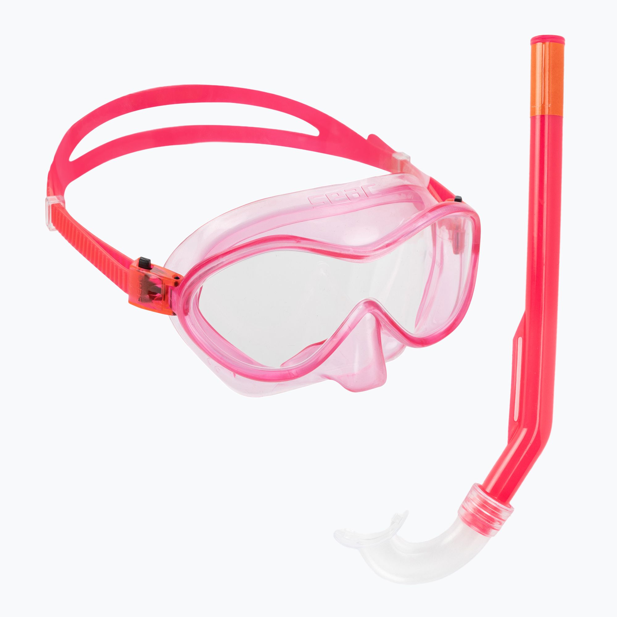 Zestaw do snorkelingu dziecięcy SEAC Baia pink 