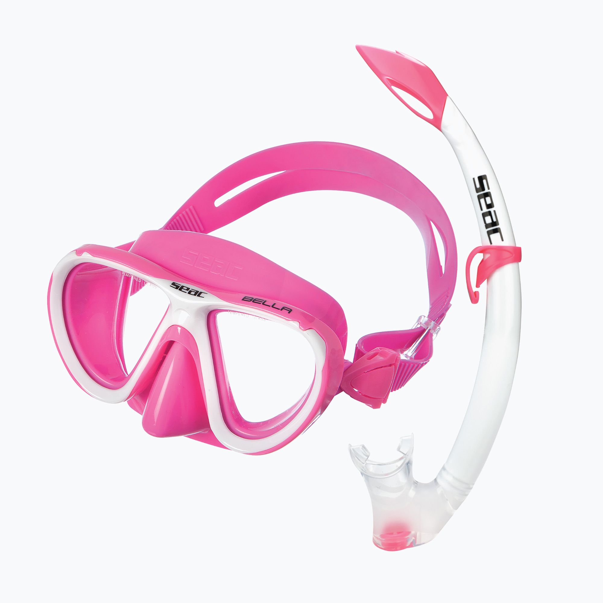 Zestaw do snorkelingu dziecięcy SEAC Bella pink 