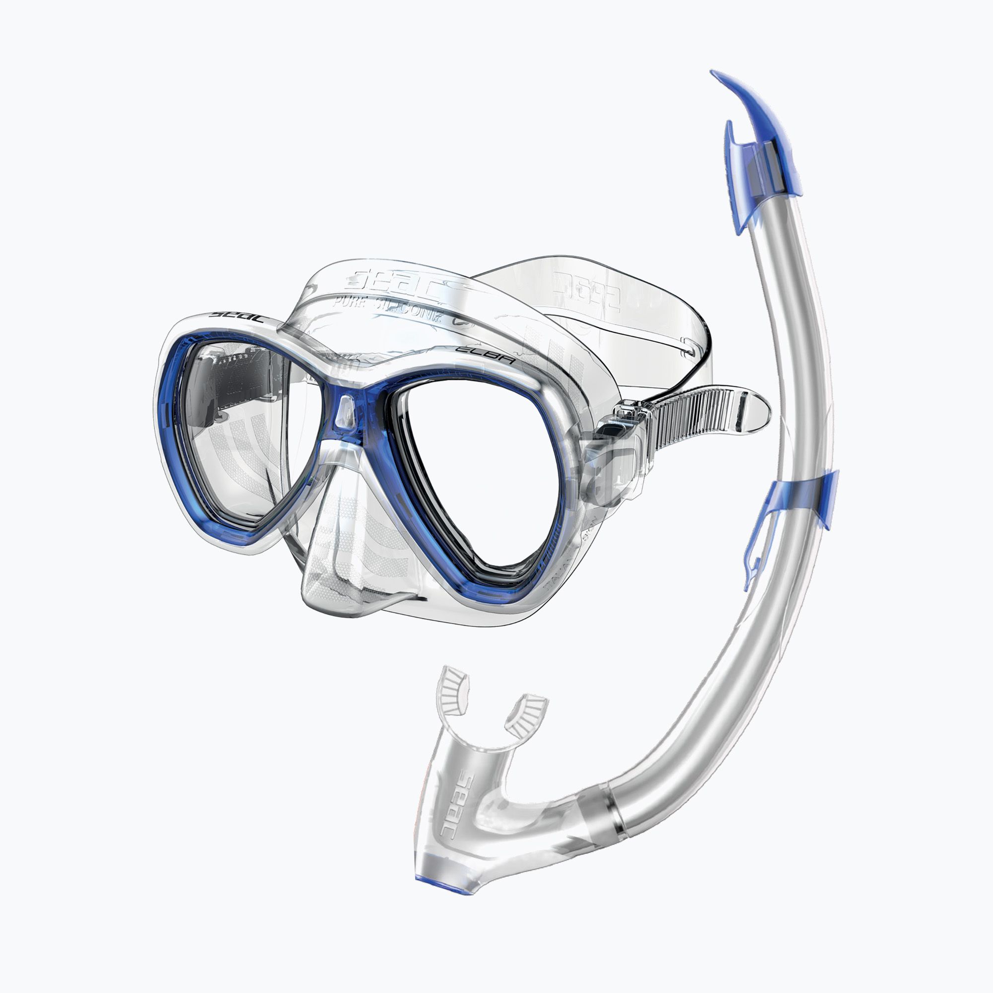 Zestaw do snorkelingu SEAC Elba blue 