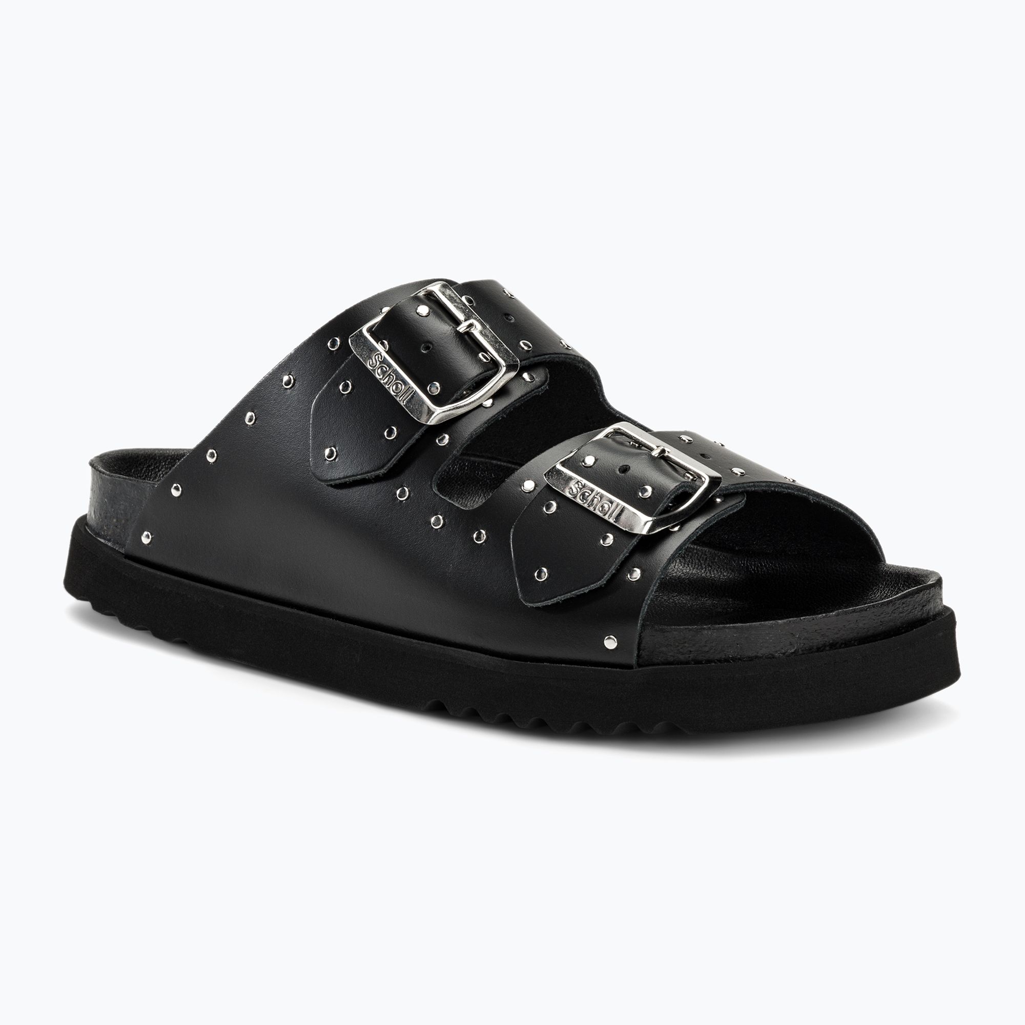 Klapki damskie Scholl Beatriz black 