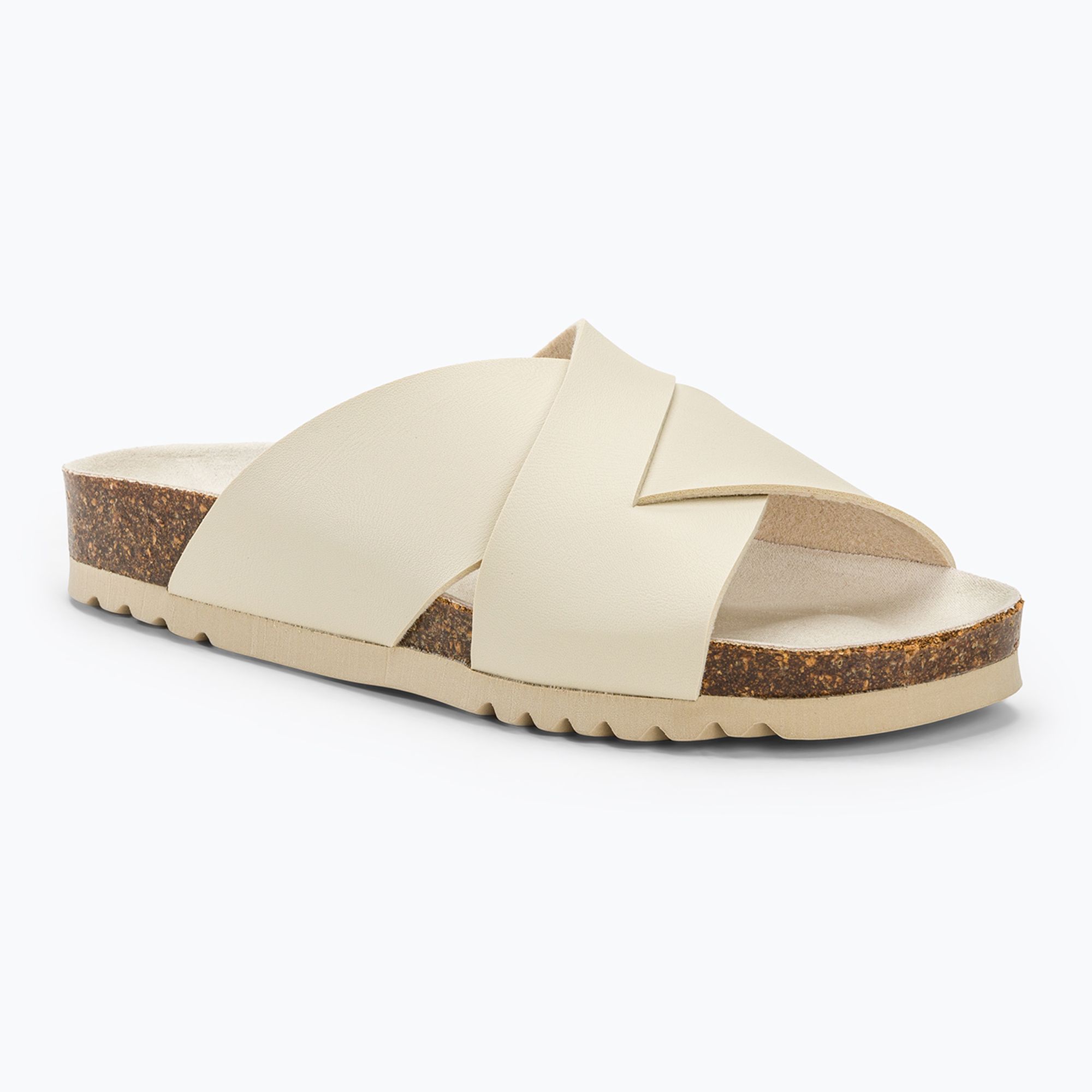 Klapki damskie Scholl Vivian Synleavb beige 