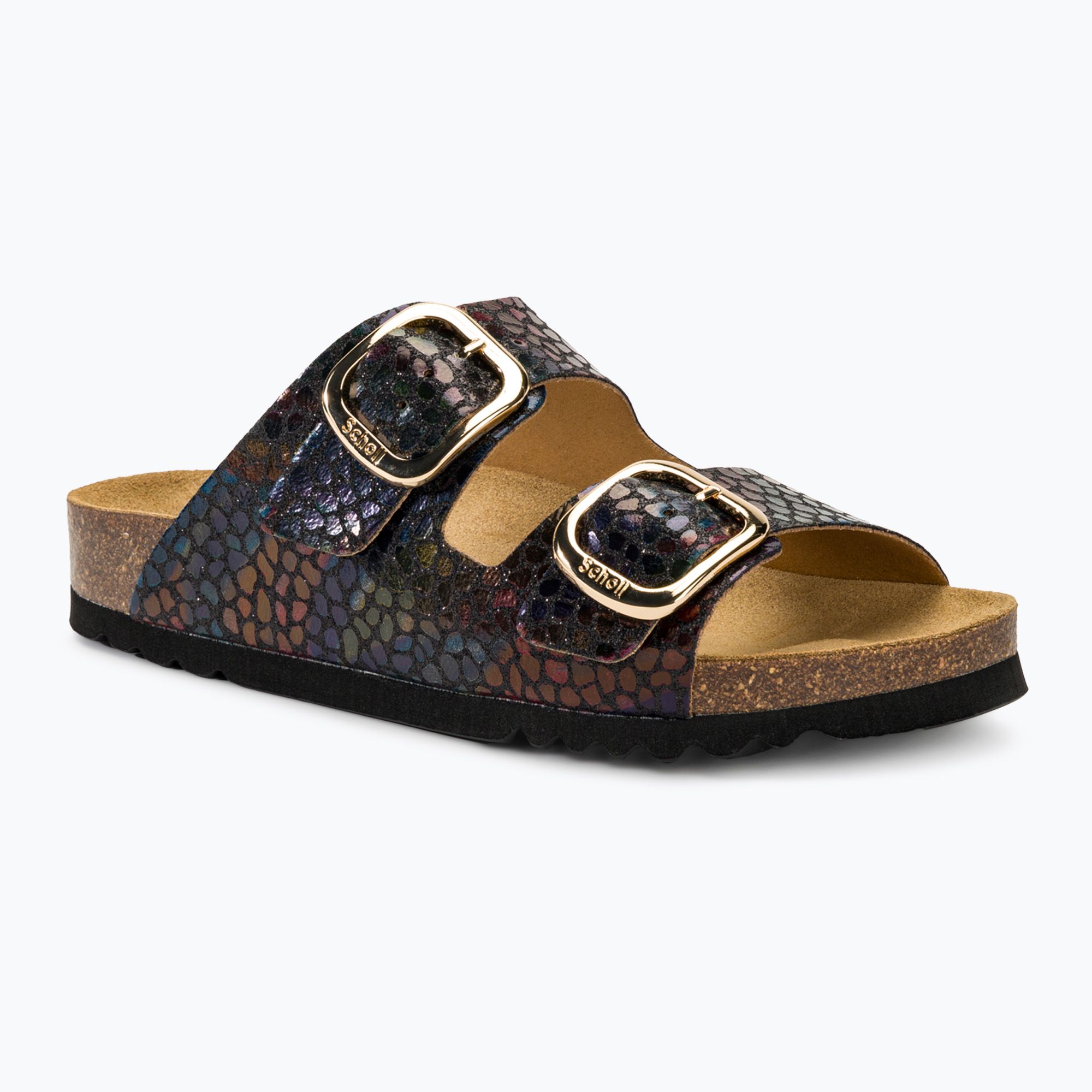 Klapki damskie Scholl Noelle Texf black 
