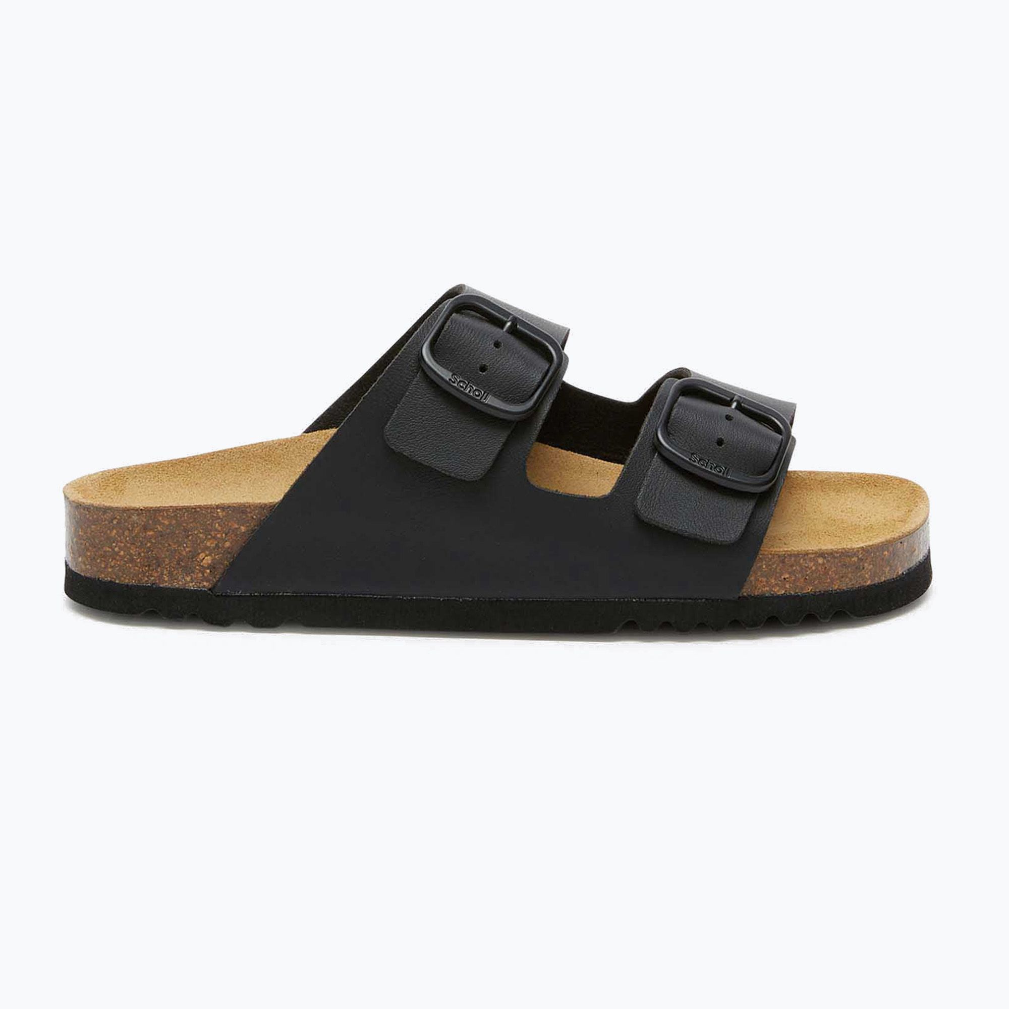 Klapki damskie Scholl Josephine black 